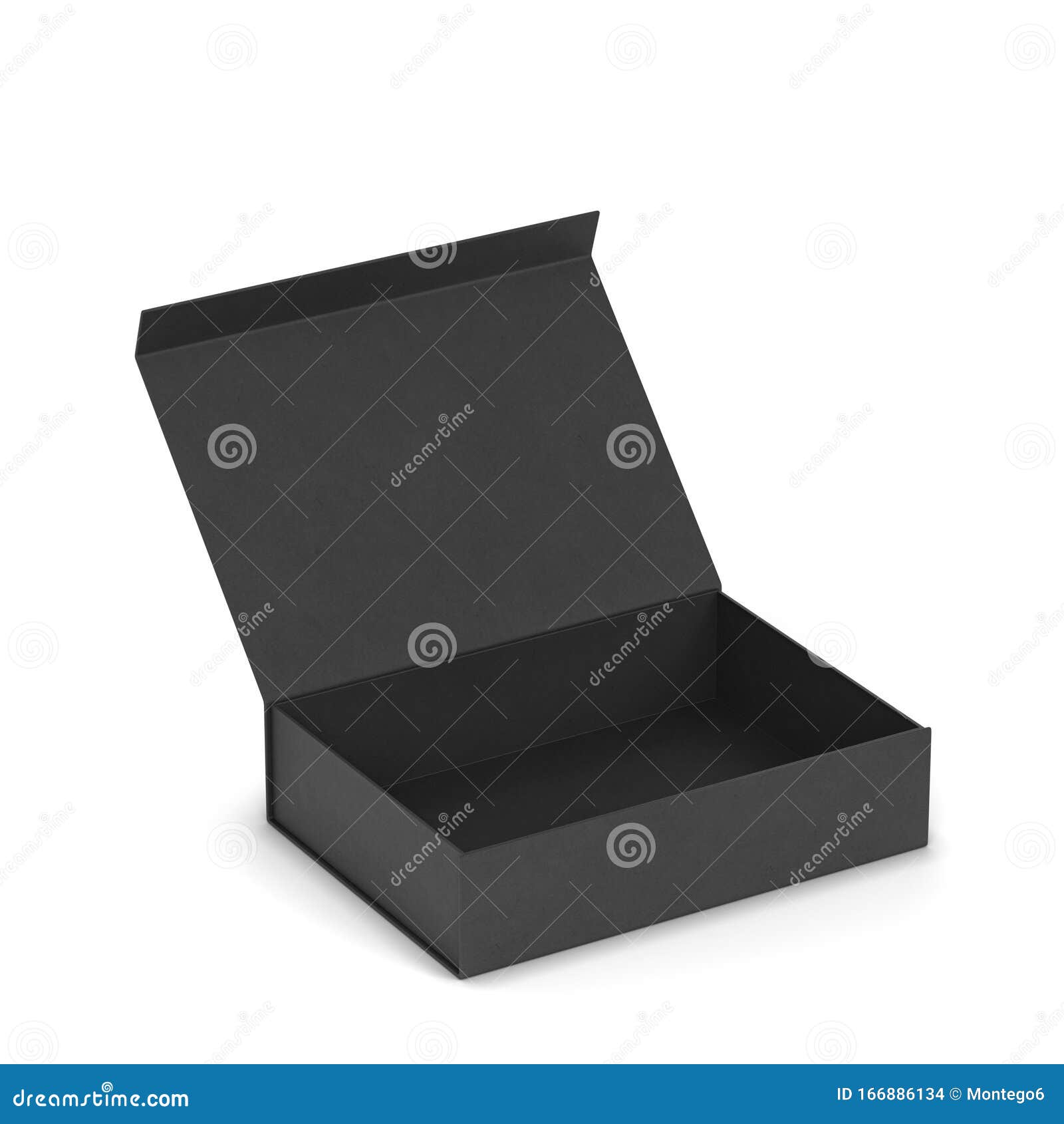 Download Blank magnetic box package stock illustration. Illustration of paper - 166886134