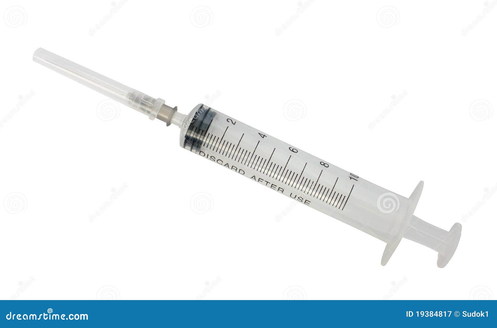 Blank medical syringe stock image. Image of laboratory 19384817