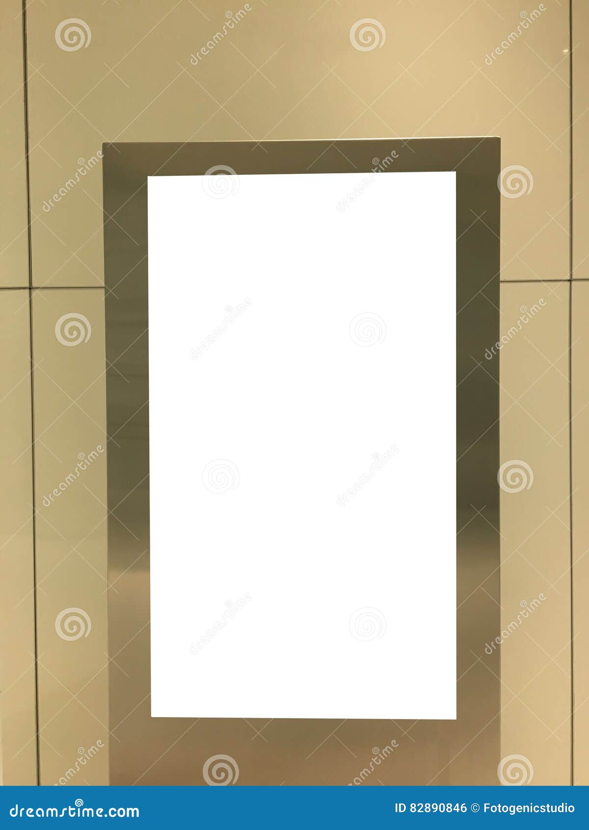 Blank metal sign stock photo. Image of canvas, marketing - 82890846