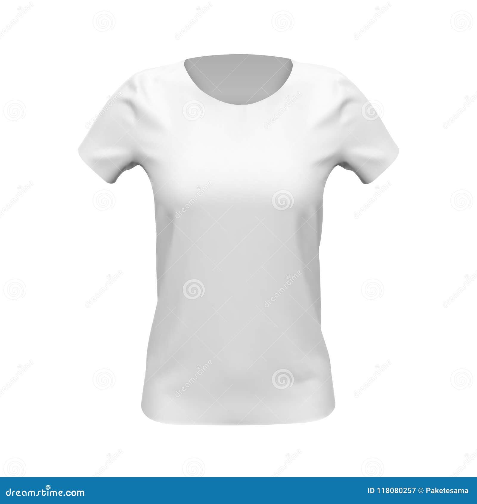 Download Mockup Of White Basic Women T-shirt Stock Vector ...