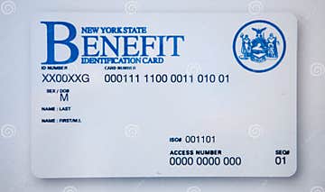new york state benefit identification card balance