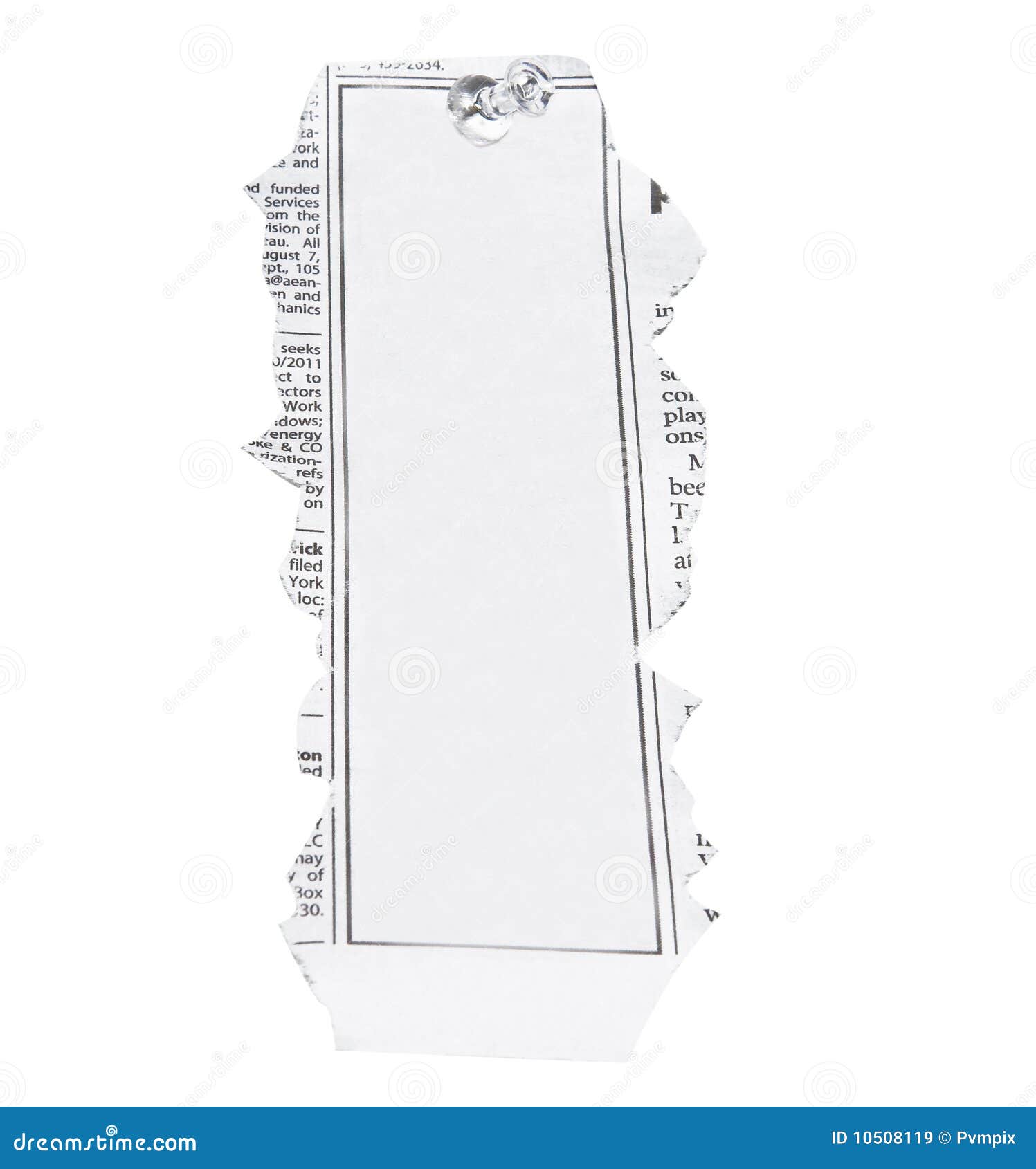 Blank Newspaper Clipping Stock Image Image Of Publish Blank Newspaper Clipping Stock Image Image Of Publish