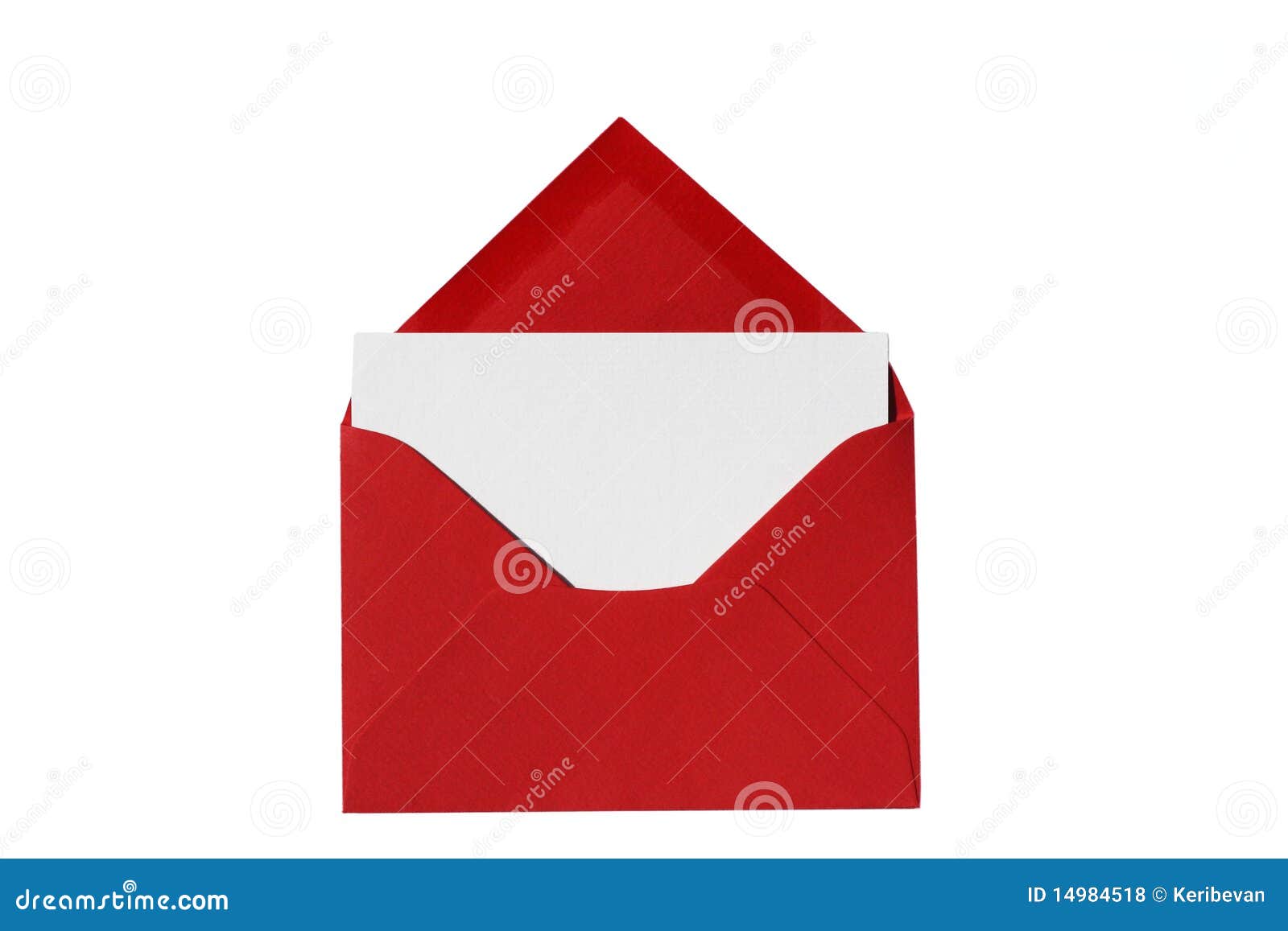 Blank Notecard in Red Envelope Stock Photo Image of touch, stay 14984518