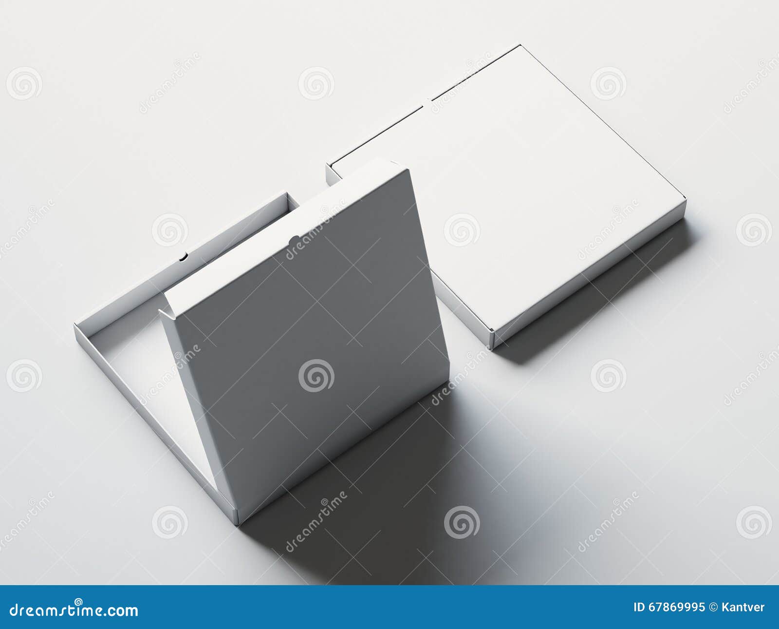 Download Blank Open Pizza Paper Box Isolated On White Background ...