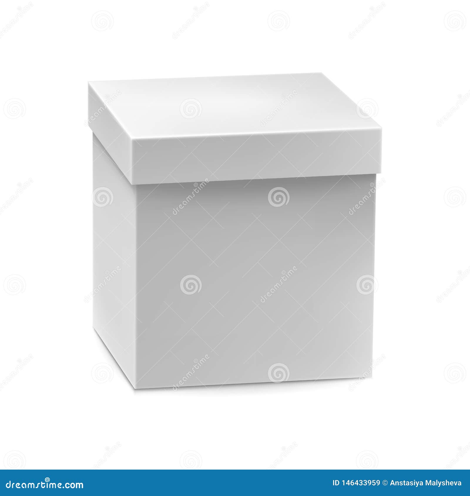 Download Blank Packaging Cardboard Box Mockup Stock Vector ...