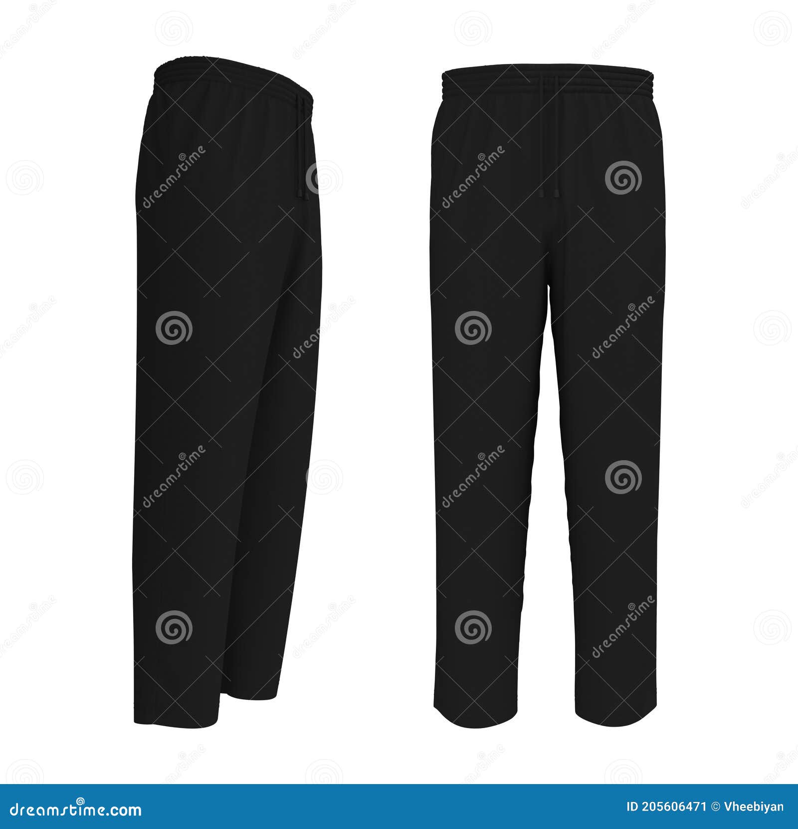 Sweatpants Mockup Stock Illustrations – 99 Sweatpants Mockup Stock ...