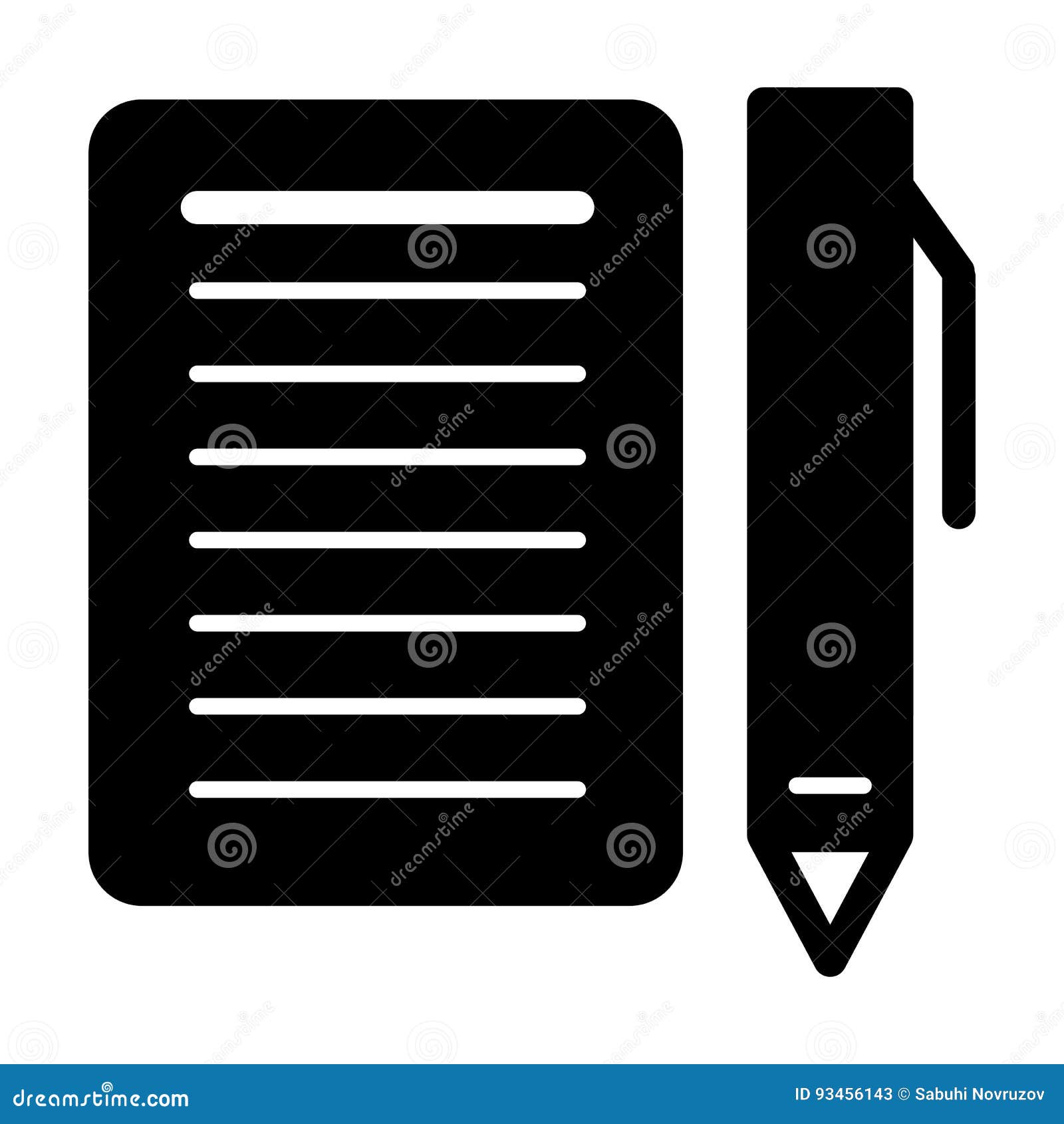 Pad Paper Vector Clipart