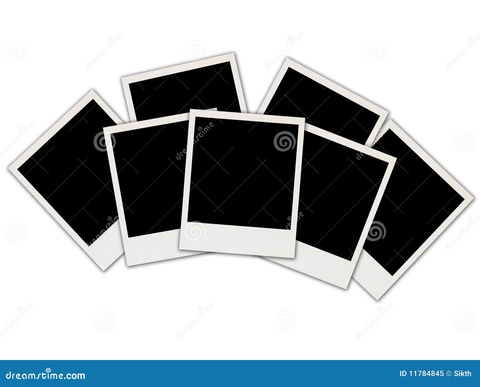 Blank Photos on White stock image. Image of design, semicircle 11784845