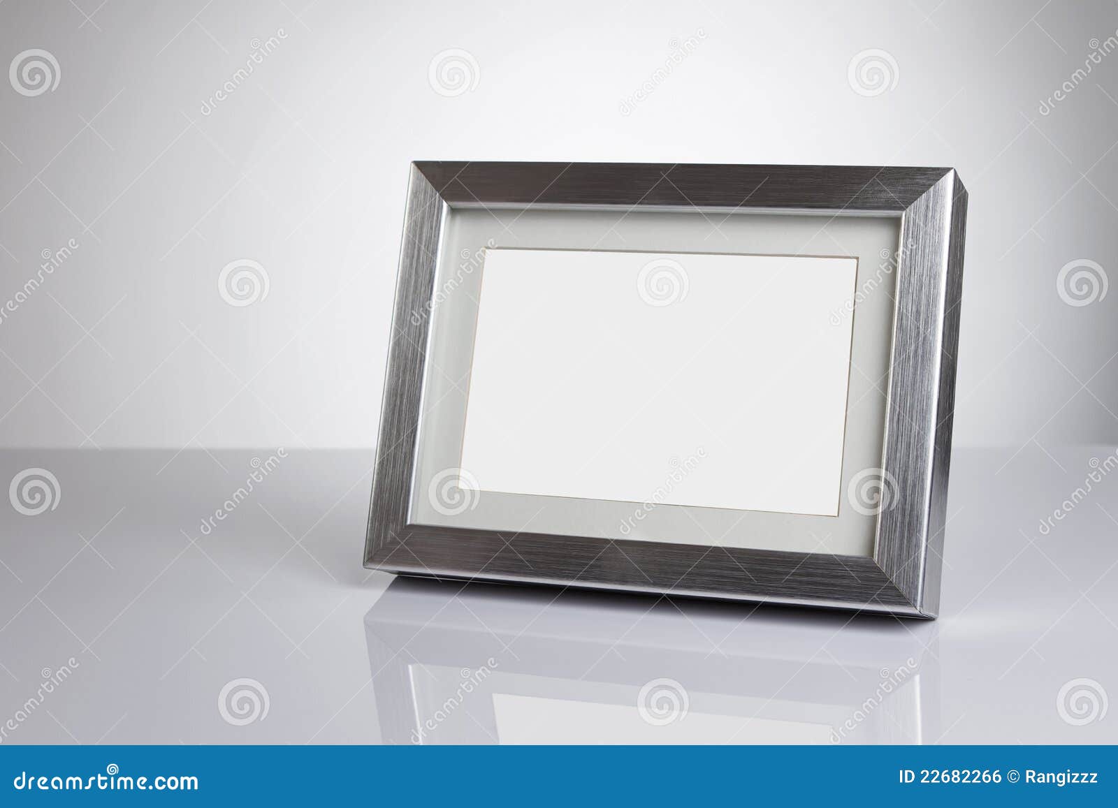 blank picture frame with clipping path