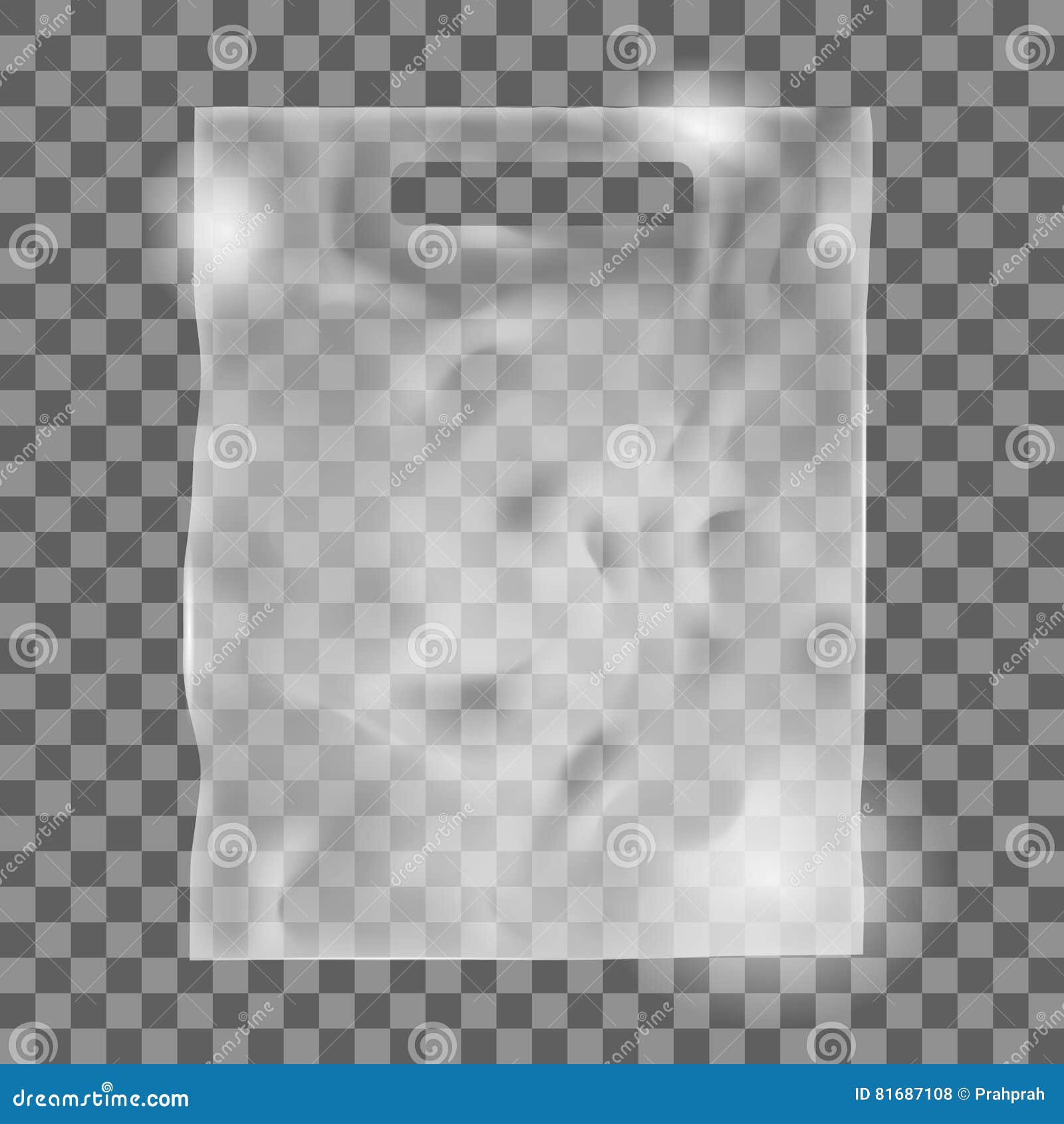 Download Blank Plastic Bag Mock Up. Empty Polyethylene Package ...