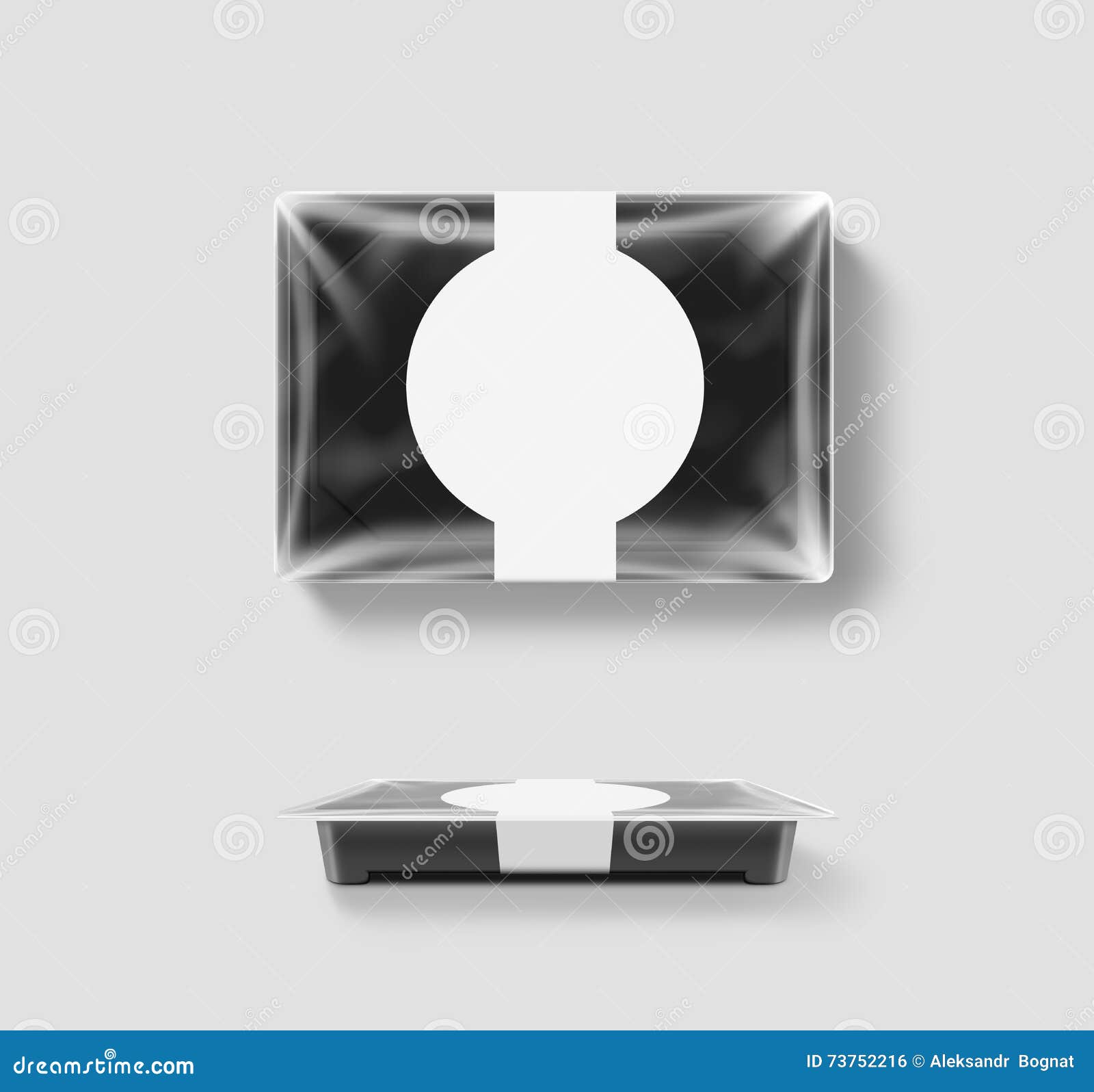 Download Blank Plastic Disposable Food Container Mockup ...