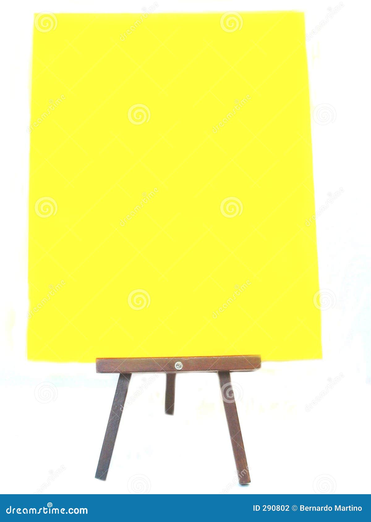 blank poster on a stand stock illustration illustration of