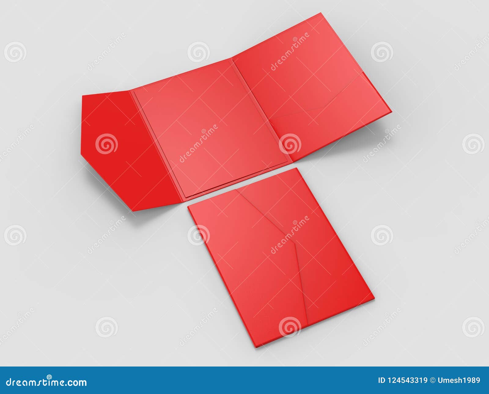 Download Blank Realistic Invitation Envelope Mock Up. 3d Rendering Illustration. Stock Illustration ...
