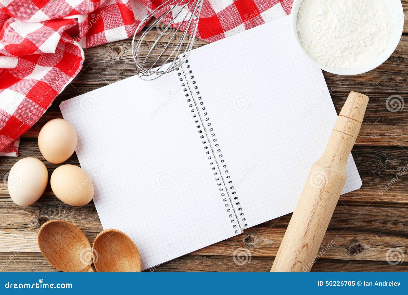 Blank recipe book stock image. Image of dinner, cuisine 50226705