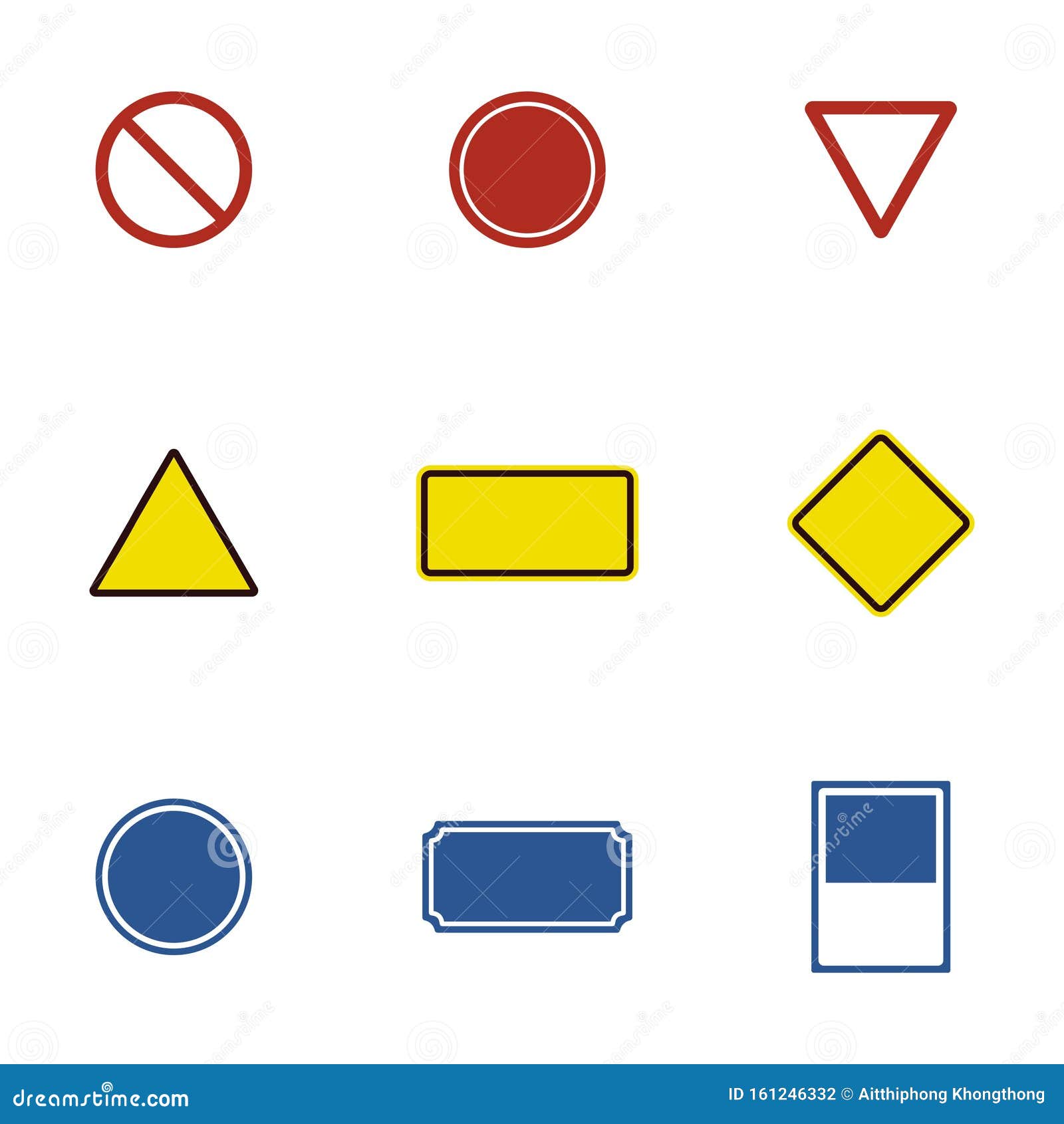 Blank Road Signs Red White Stock Illustrations 804 Blank Road Signs Red White Stock Illustrations Vectors Clipart Dreamstime