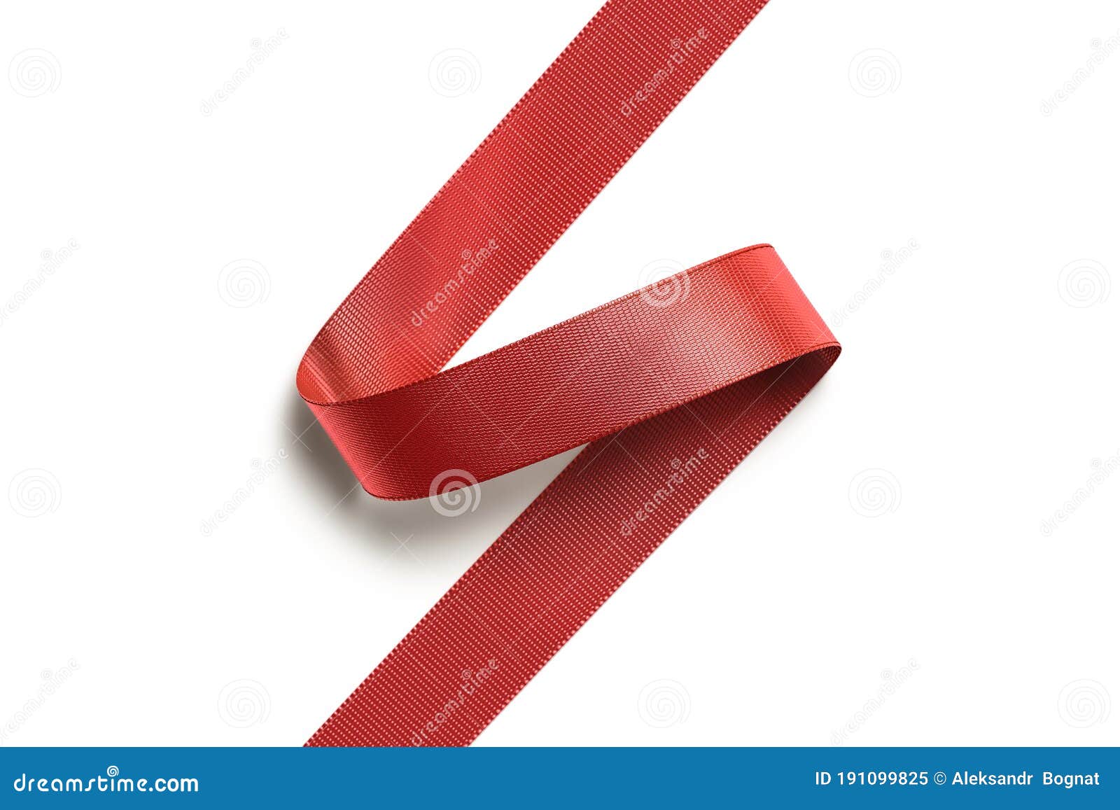 Download Blank Red Curl Silk Ribbon Mock Up Isolated Stock Illustration Illustration Of Mocup Ribon 191099825