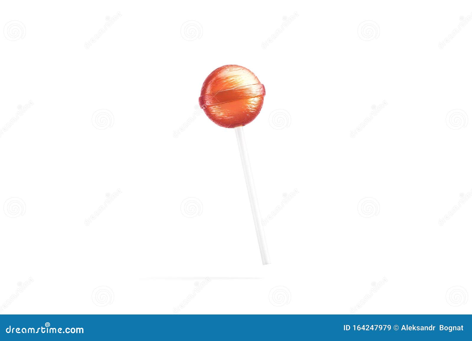 Download Blank Red Lollipop Mock Up, No Gravity, Isolated Stock ...