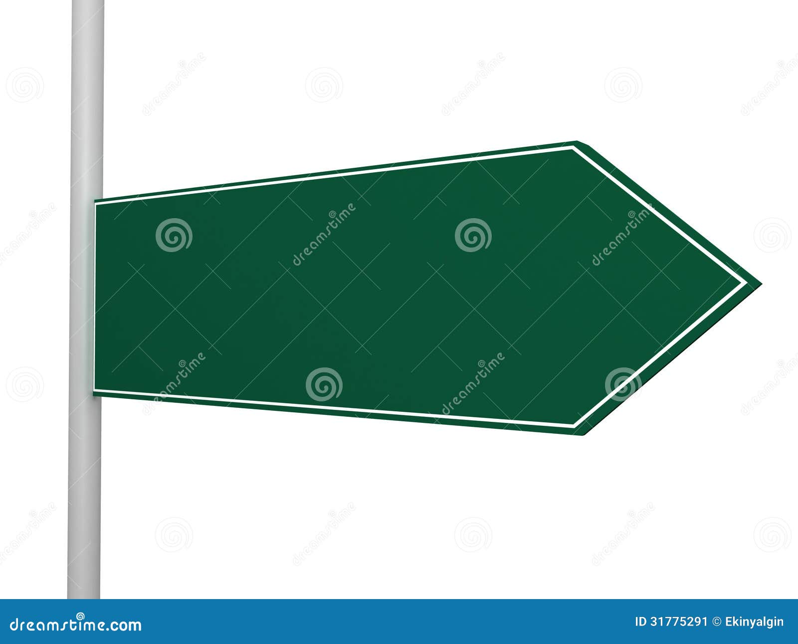 blank road sign templates