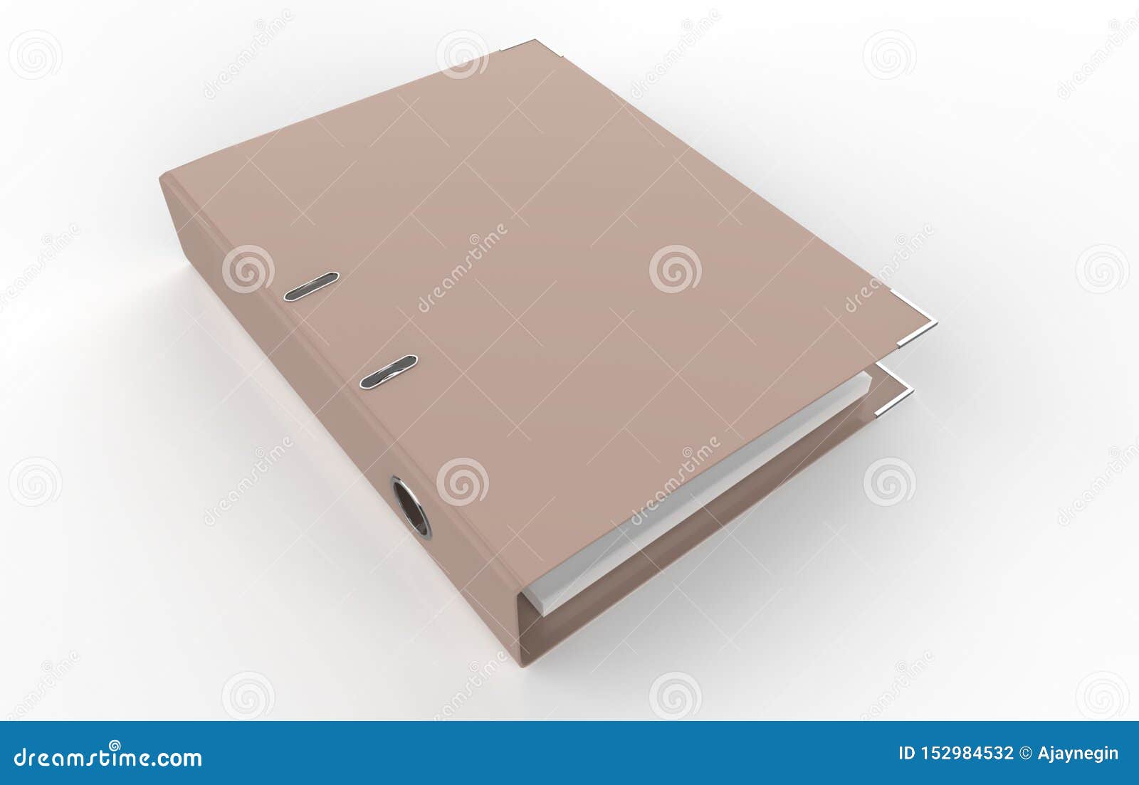 Download Blank Ring Binder Folder Design Mockup. Stock Illustration - Illustration of mockup, case: 152984532