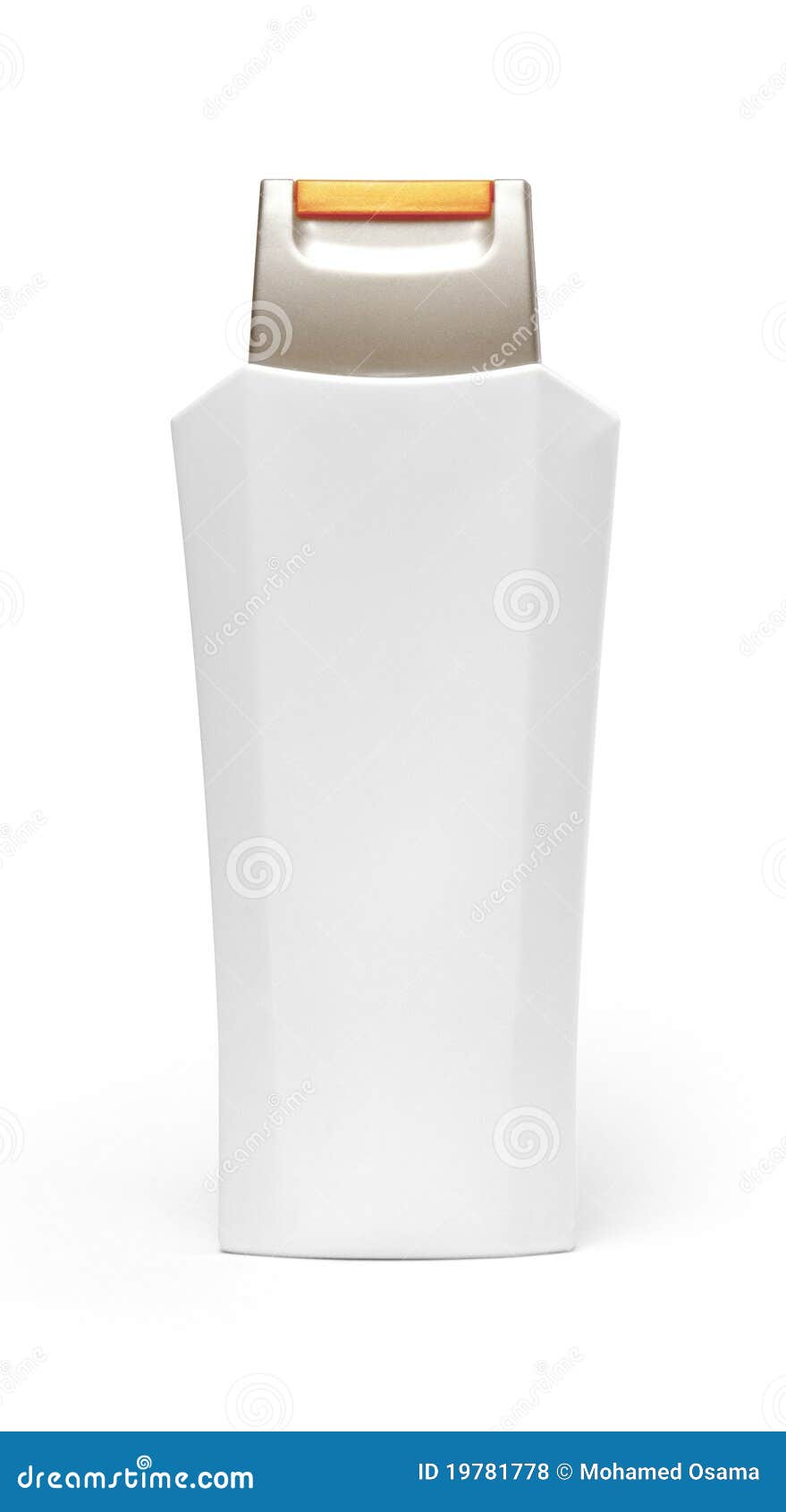 Blank Shampoo Bottle stock photo. Image of closeup, background 19781778