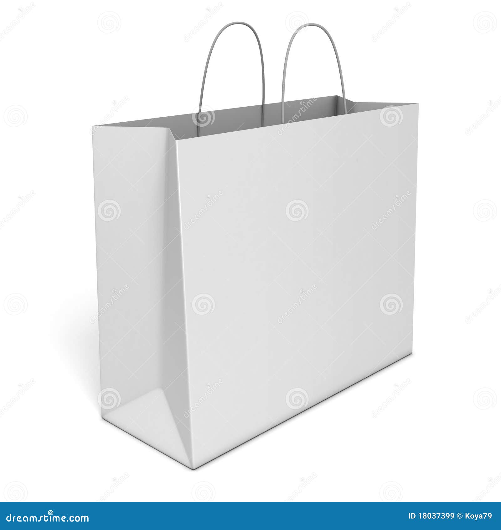 Blank Shopping Bag Isolated Royalty Free Stock Images - Image ...