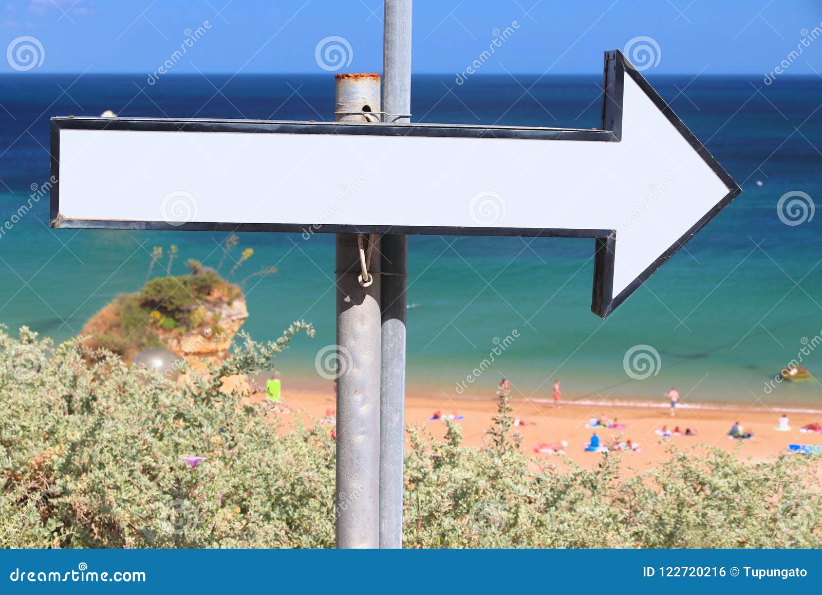 Blank sign stock photo. Image of summer, destiny, place - 122720216