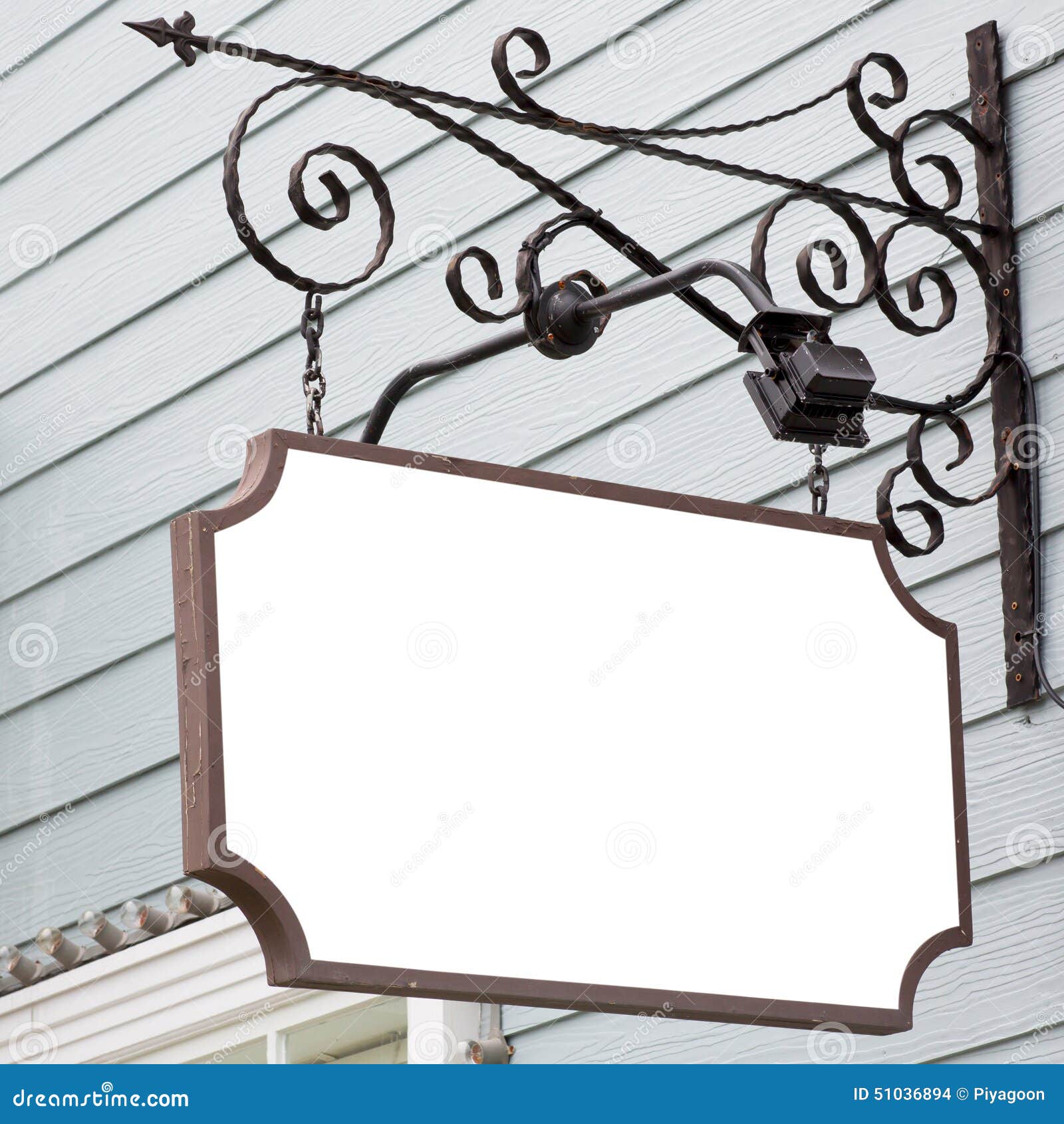 Blank sign board stock photo. Image of city, advertisement 51036894