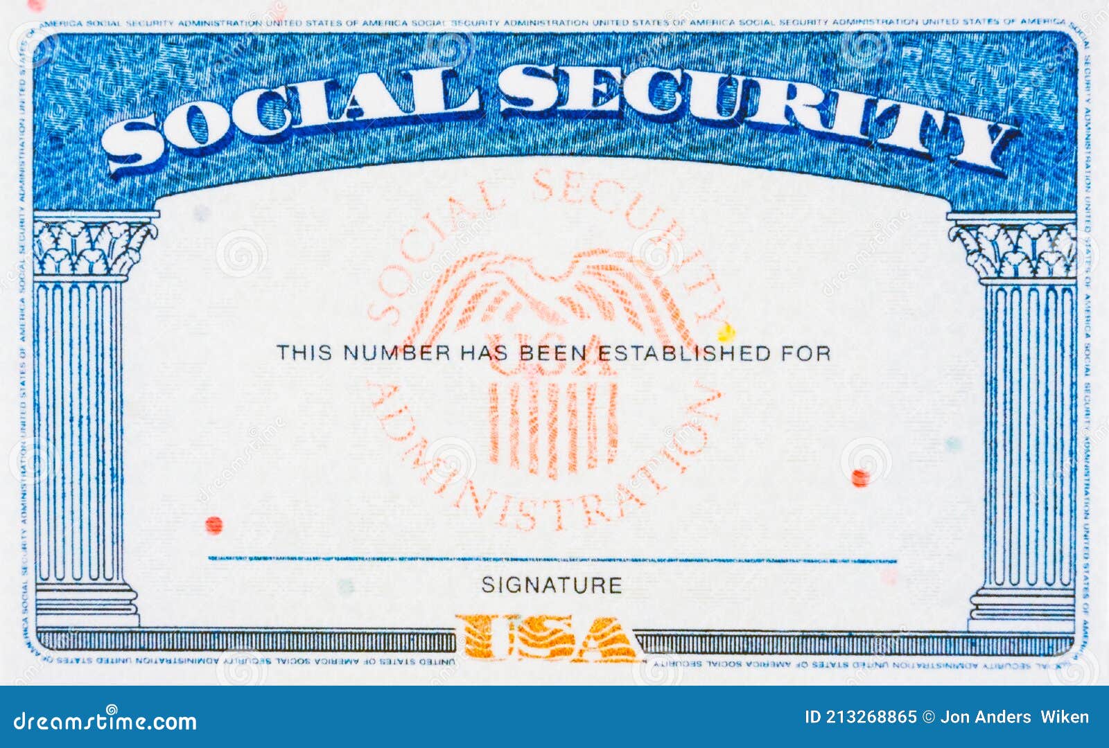 Social Security Card Template Photos - Free & Royalty-Free Stock With Blank Social Security Card Template