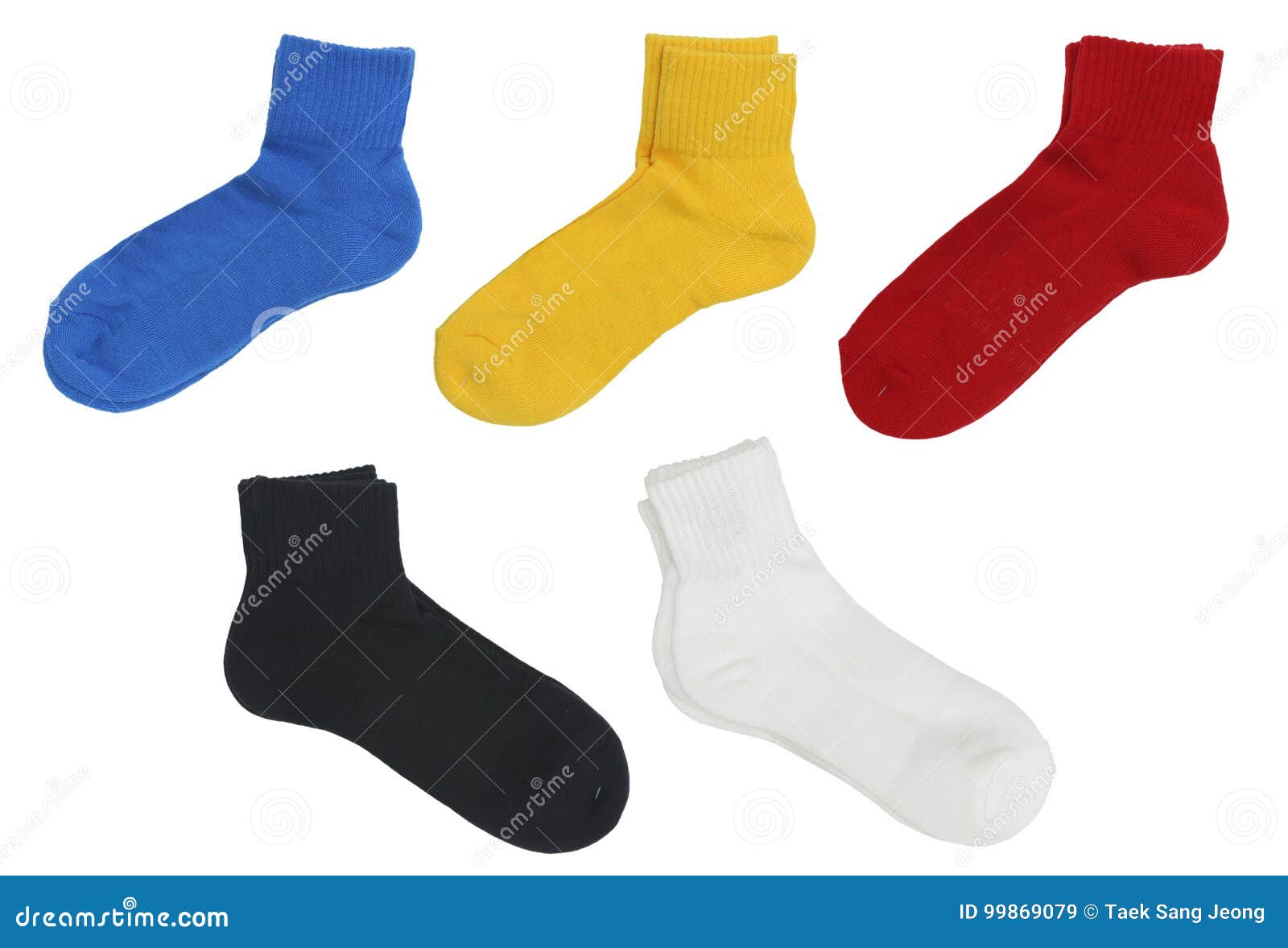 Blank socks color set stock image. Image of heat, background - 99869079