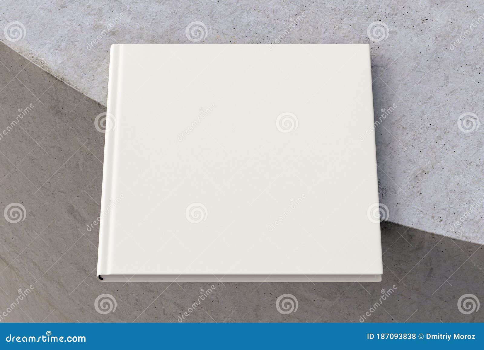 Blank book on the edge stock illustration. Illustration of empty ...