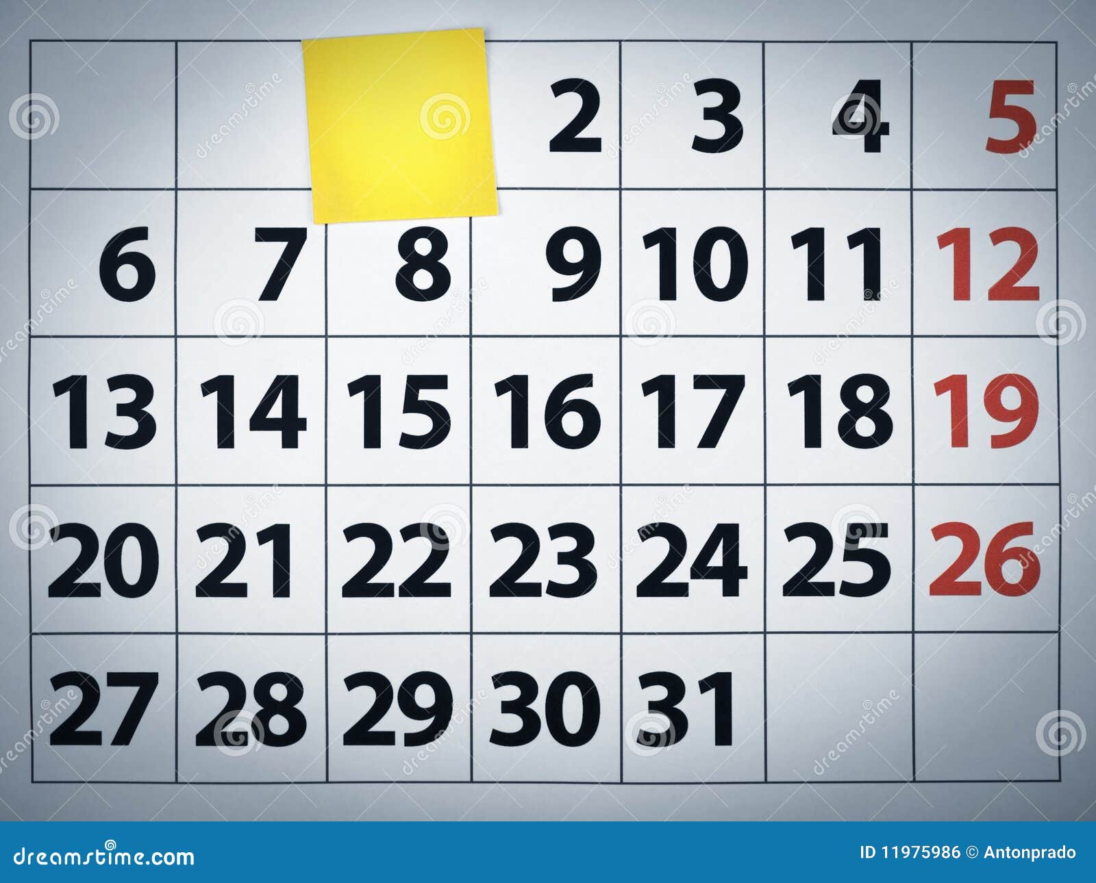 blank-sticky-note-on-a-calendar-stock-photo-image-of-adhesive-blank