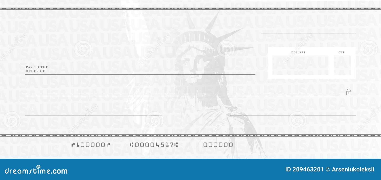 Blank Stimulus Check Template Stock Vector - Illustration of note Regarding Blank Money Order Template