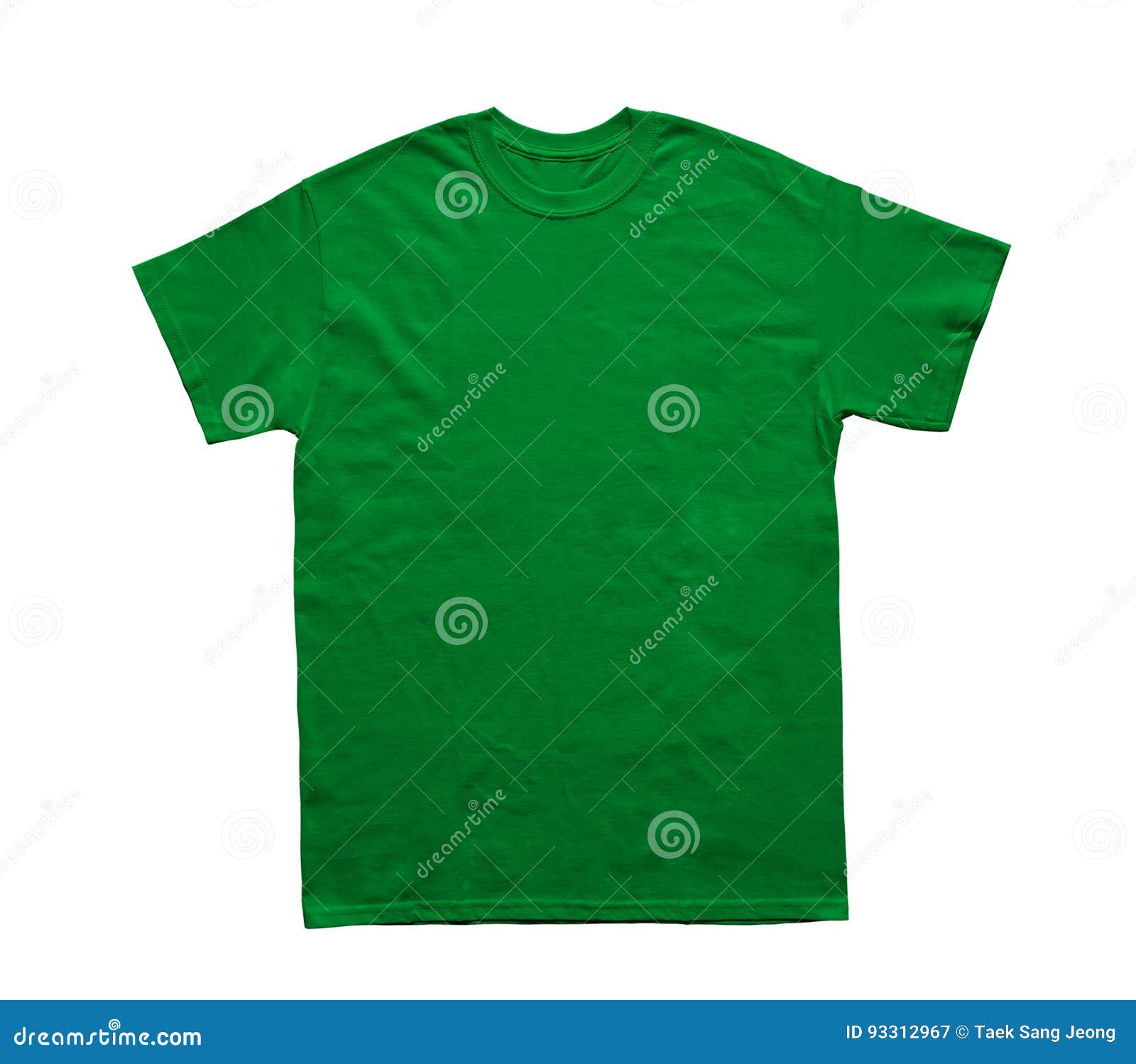 Green T-Shirt Design Template