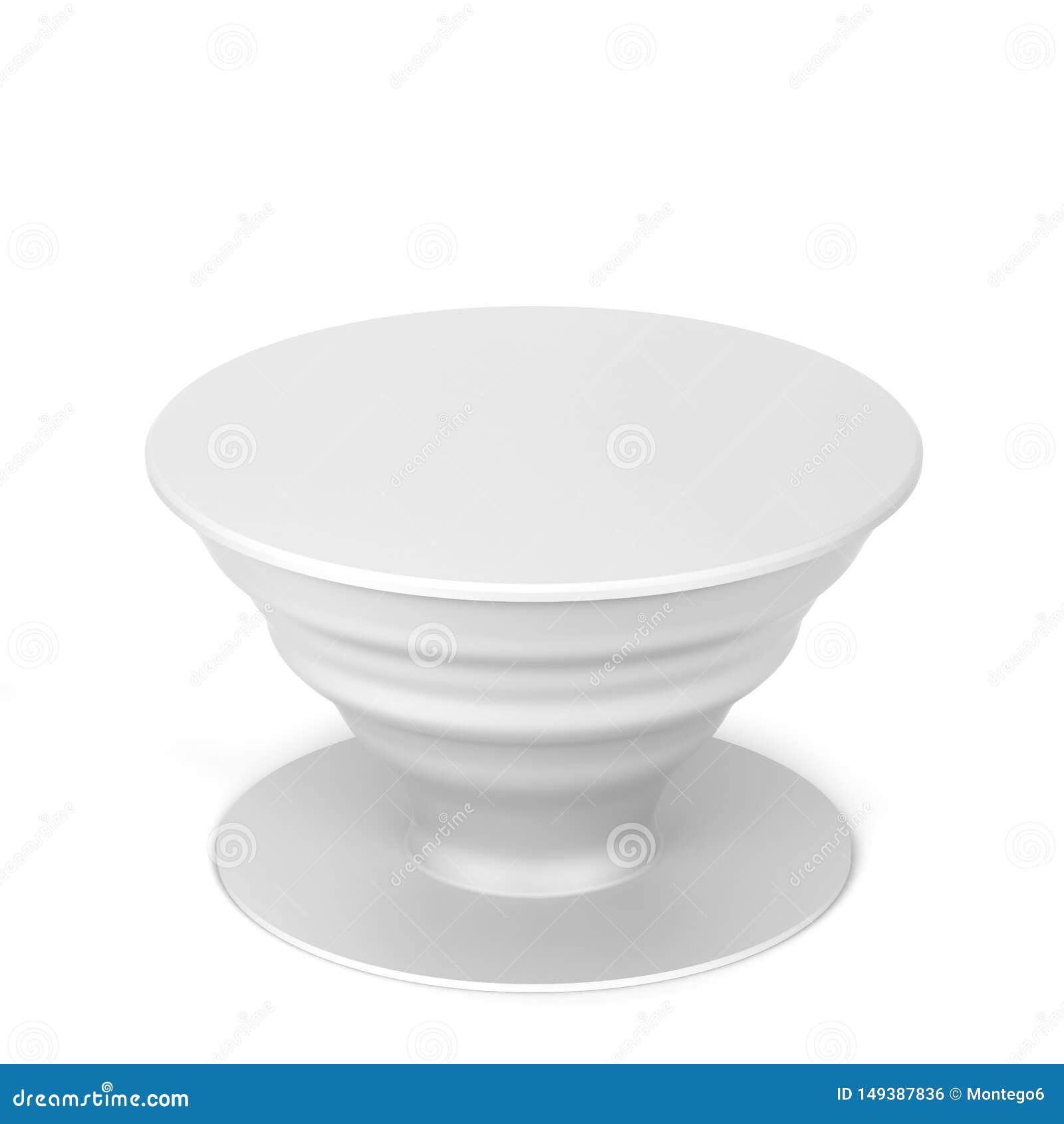 Download Blank Telephone Pop Socket Mockup Stock Illustration ...