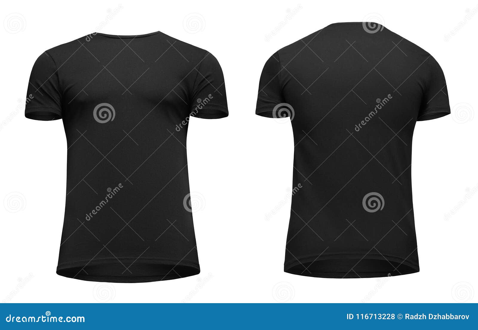 Download Blank Template Men Black T Shirt Short Sleeve, Front And ...