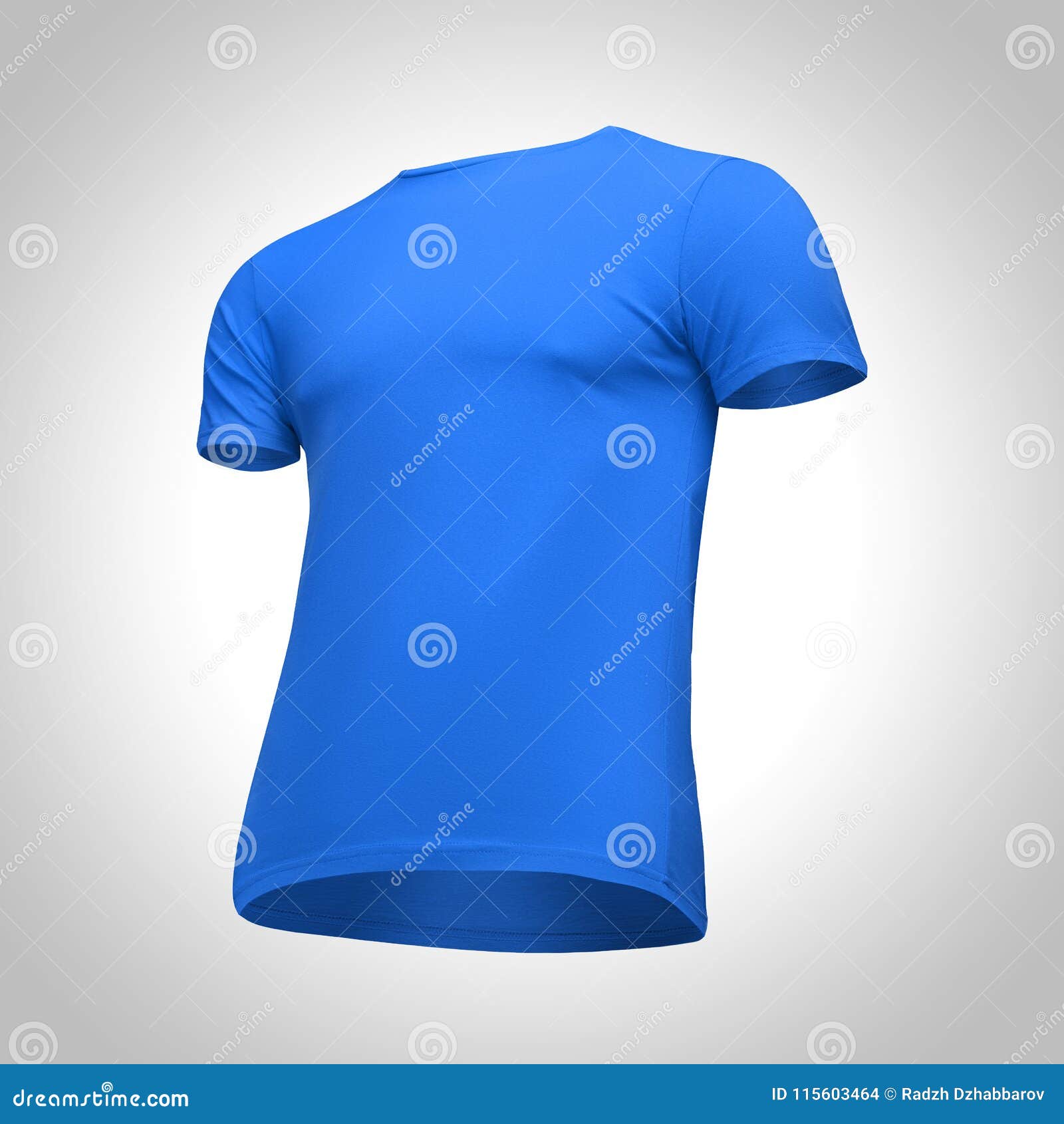 Download Blank Template Men Blue T Shirt Short Sleeve, Front View ...