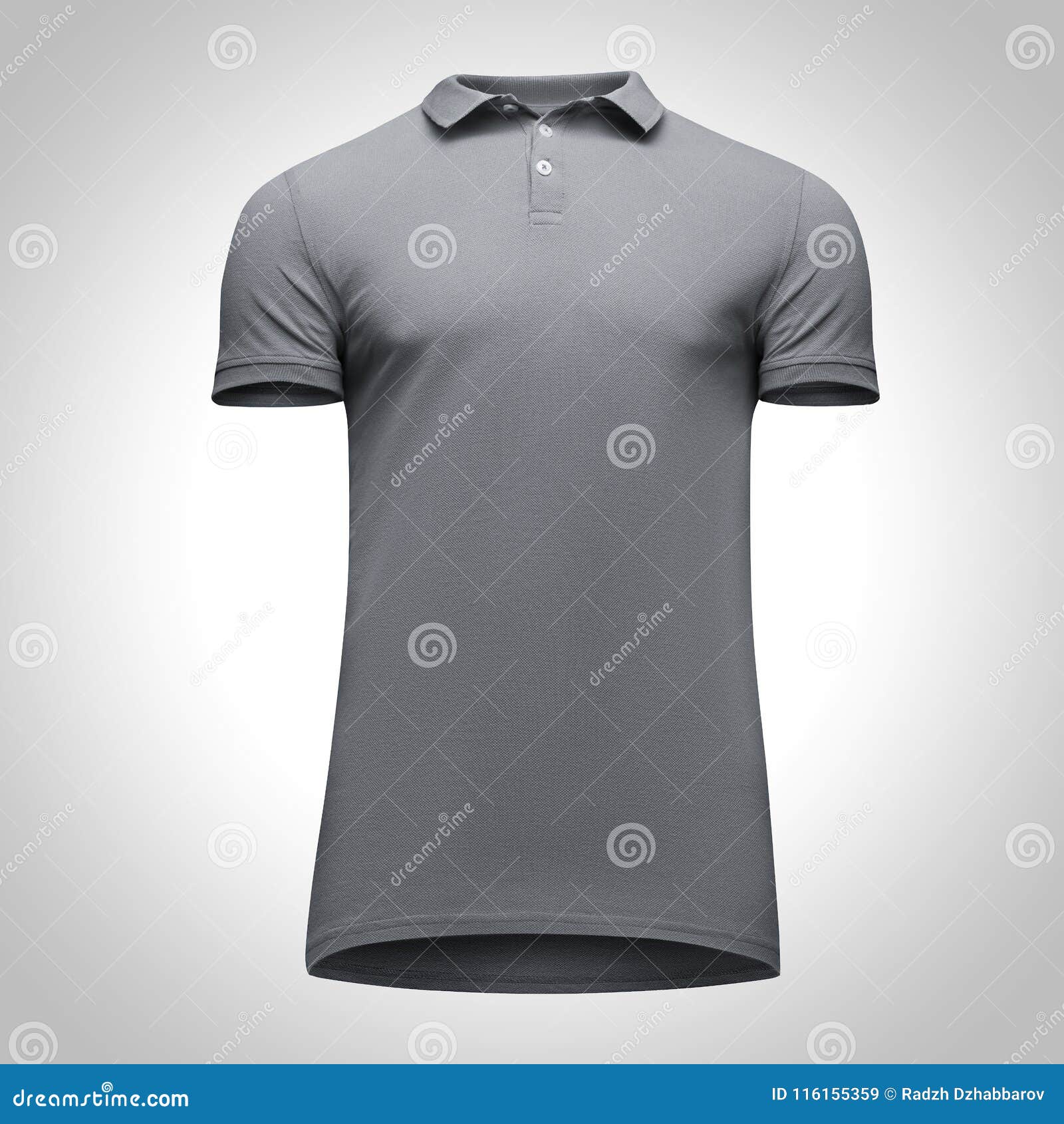 Download Blank Template Men Grey Polo Shirt Short Sleeve, Front ...