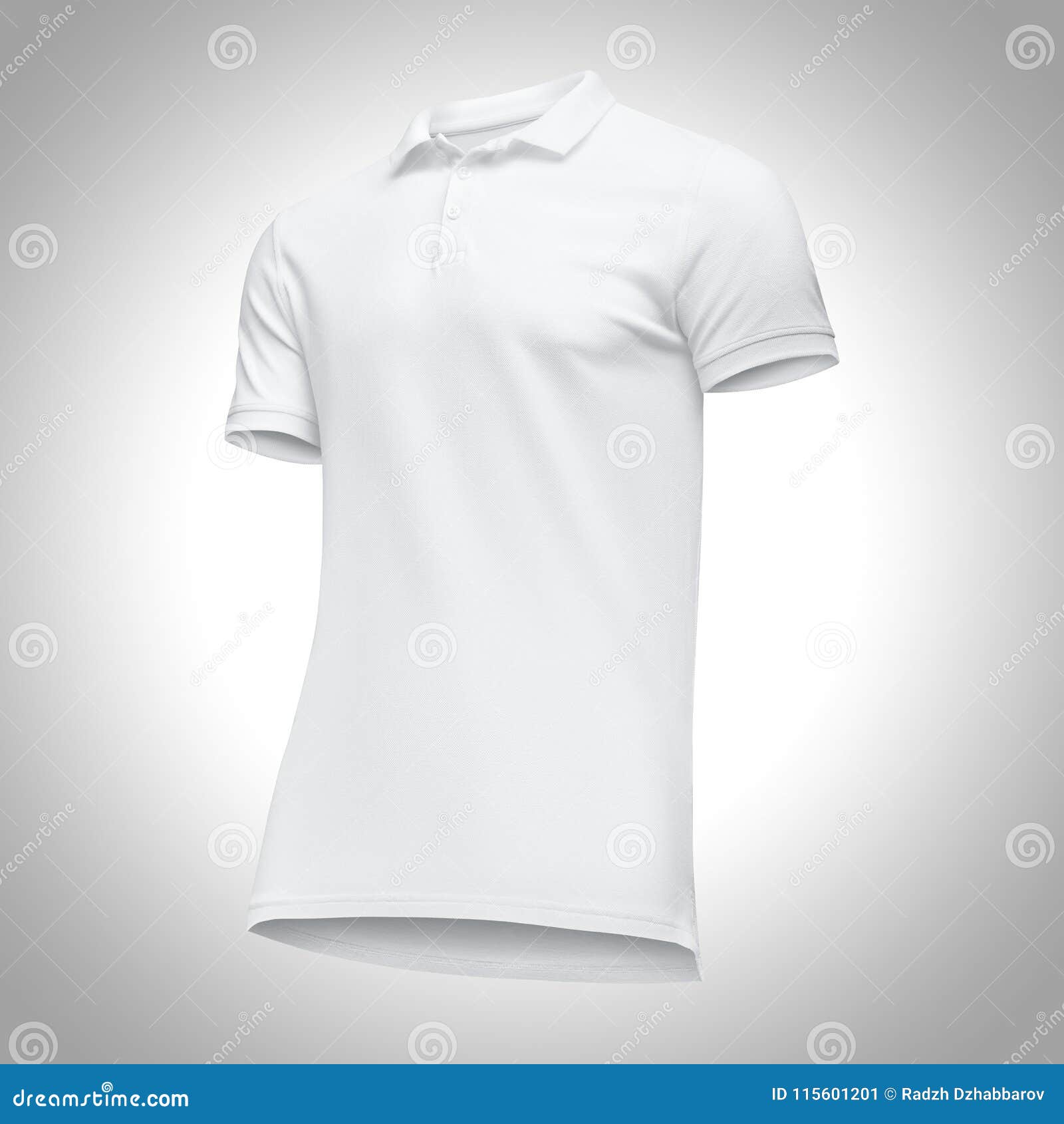 Download Blank Template Men White Polo Shirt Short Sleeve, Front ...