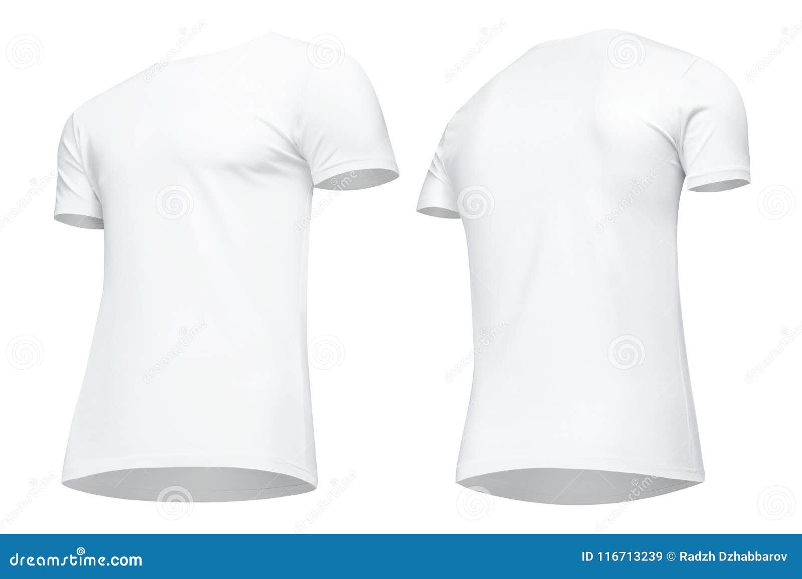 Download Blank Template Men White T Shirt Short Sleeve, Front And ...