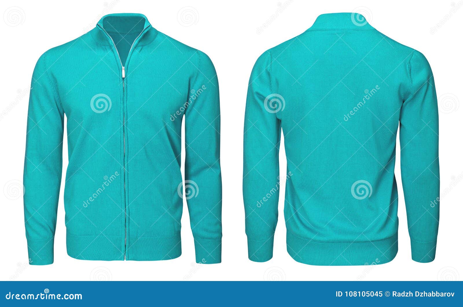 Download Blank Template Mens Turquoise Sweatshirt Long Sleeve ...