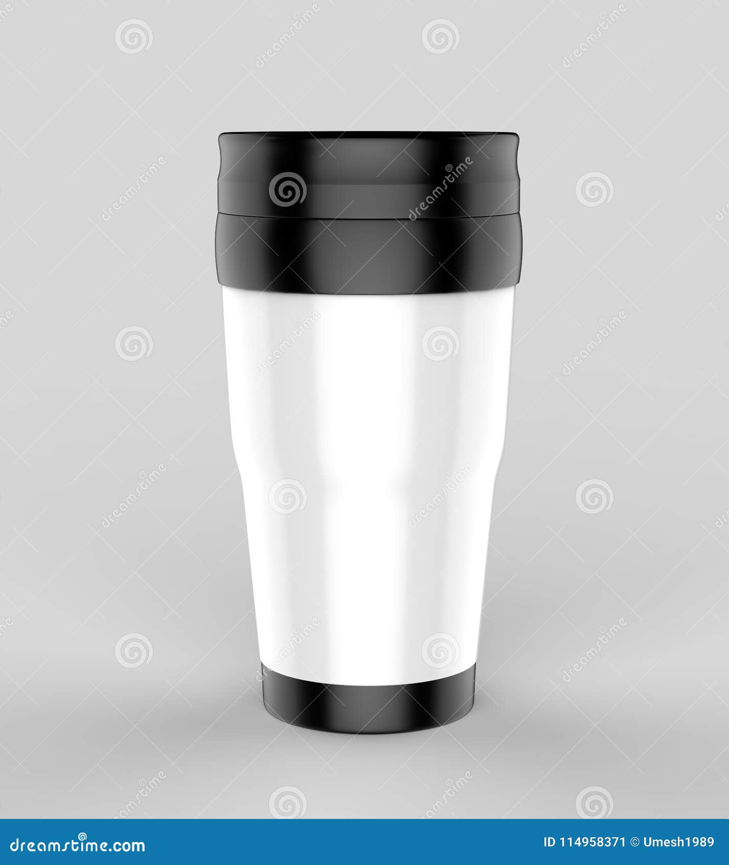 Download Blank Thermos Travel Tumbler Mug For Design Presentation ...