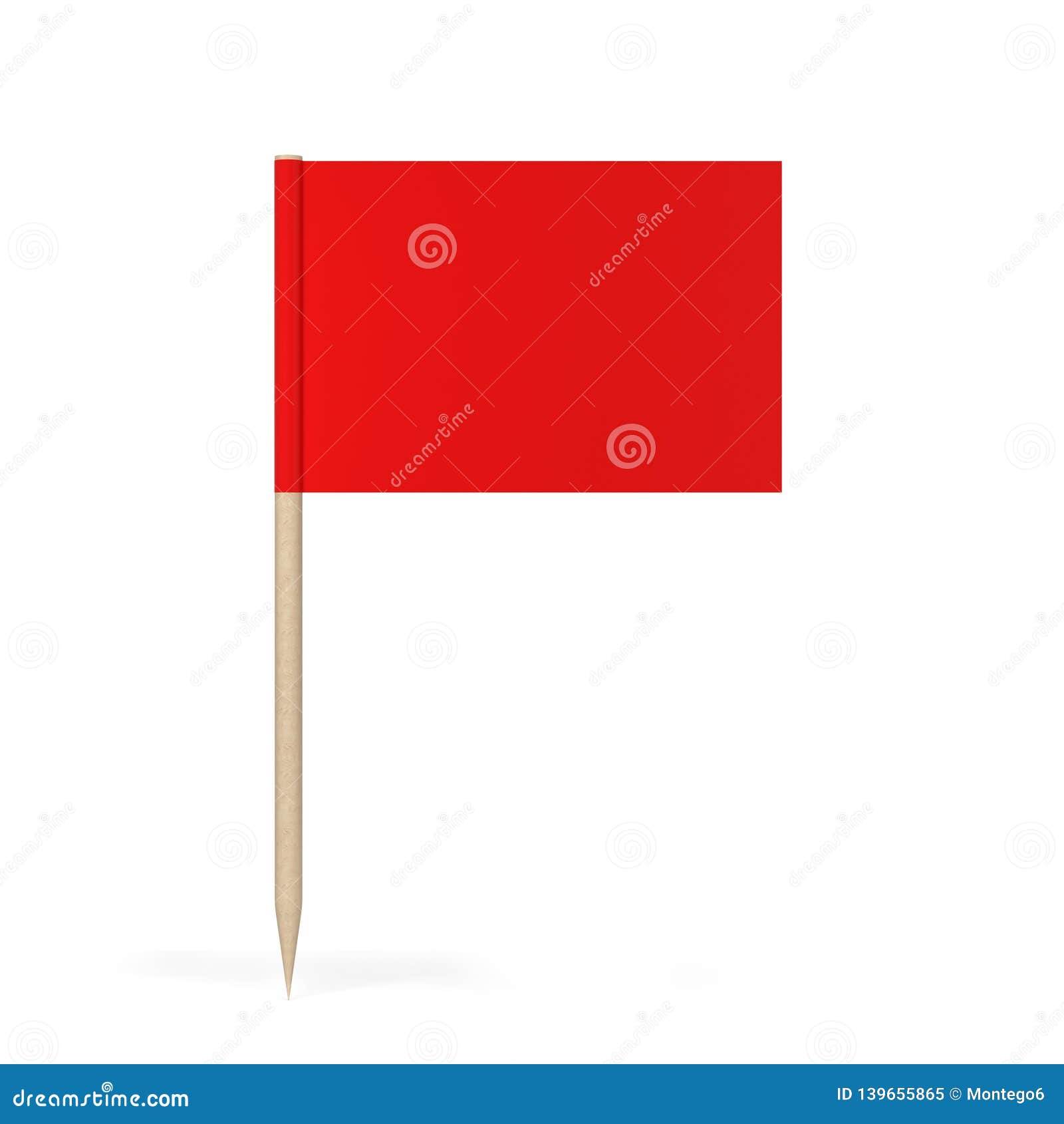 Download Blank toothpick flag stock illustration. Illustration of ...