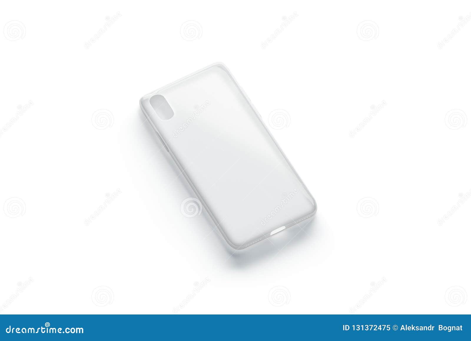 Download Blank Transparent Phone Case Mock Up Isolated Stock Illustration Illustration Of Plastic Logo 131372475
