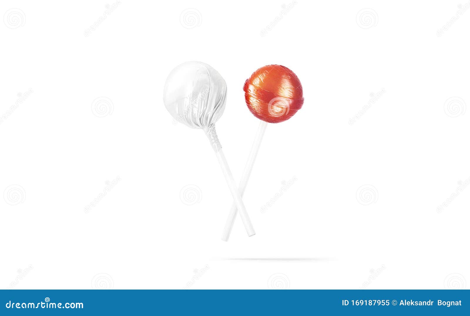 Download Blank Two Caramel Lollipop With White Wrapper Mockup, No ...