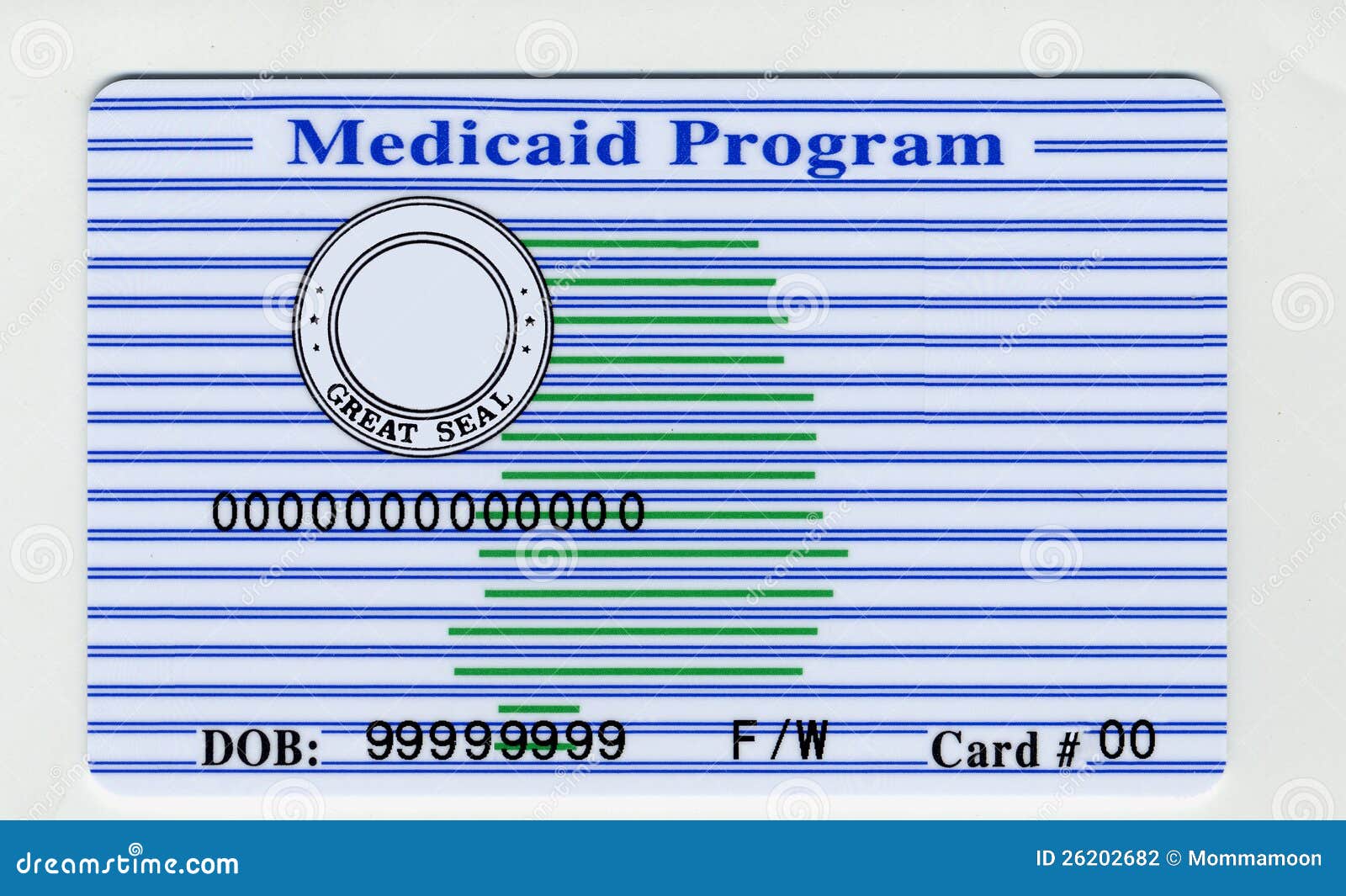 blank alabama medicaid card