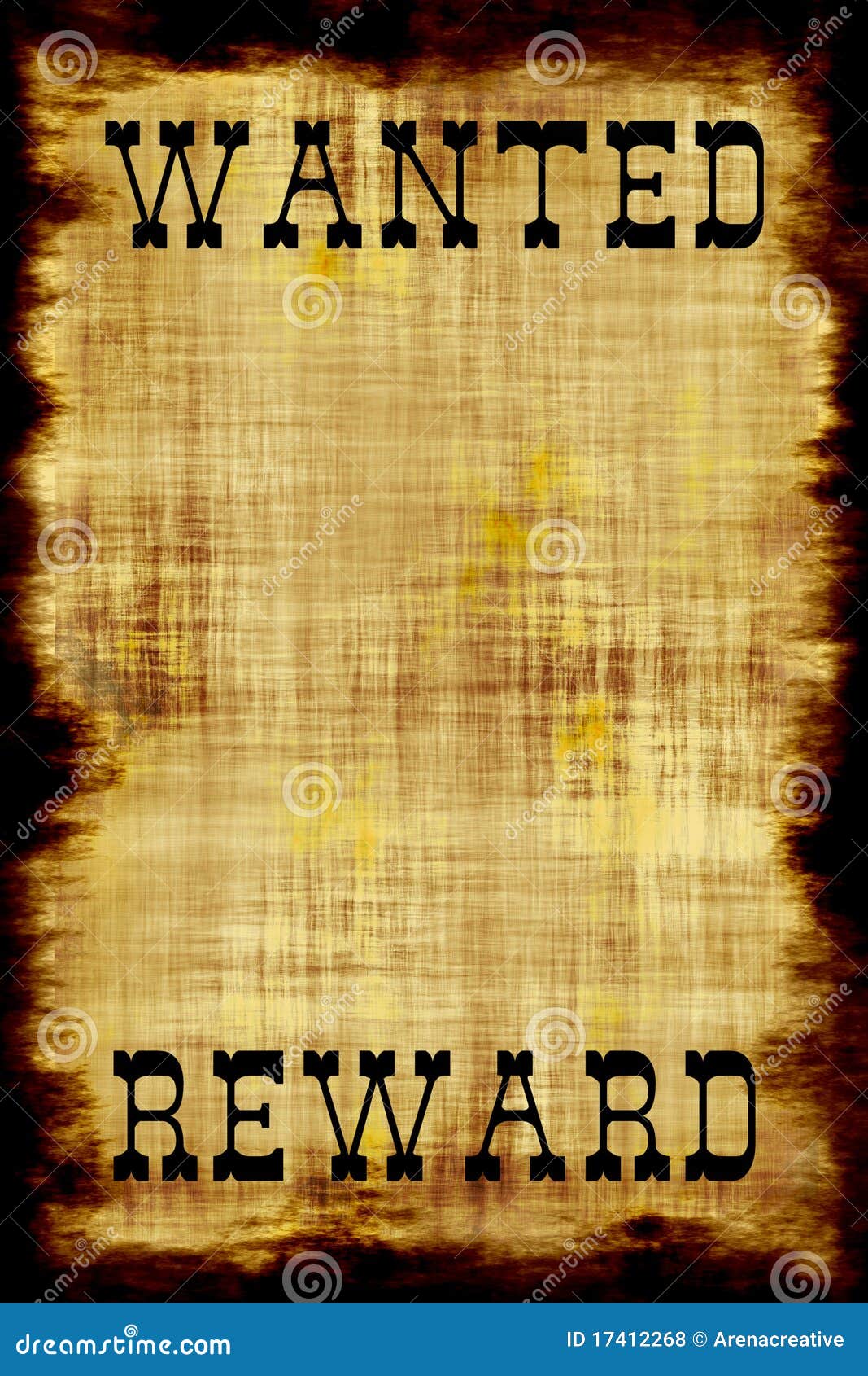 Blank Wanted Outlaw Poster A Old Wanted Poster With C - vrogue.co