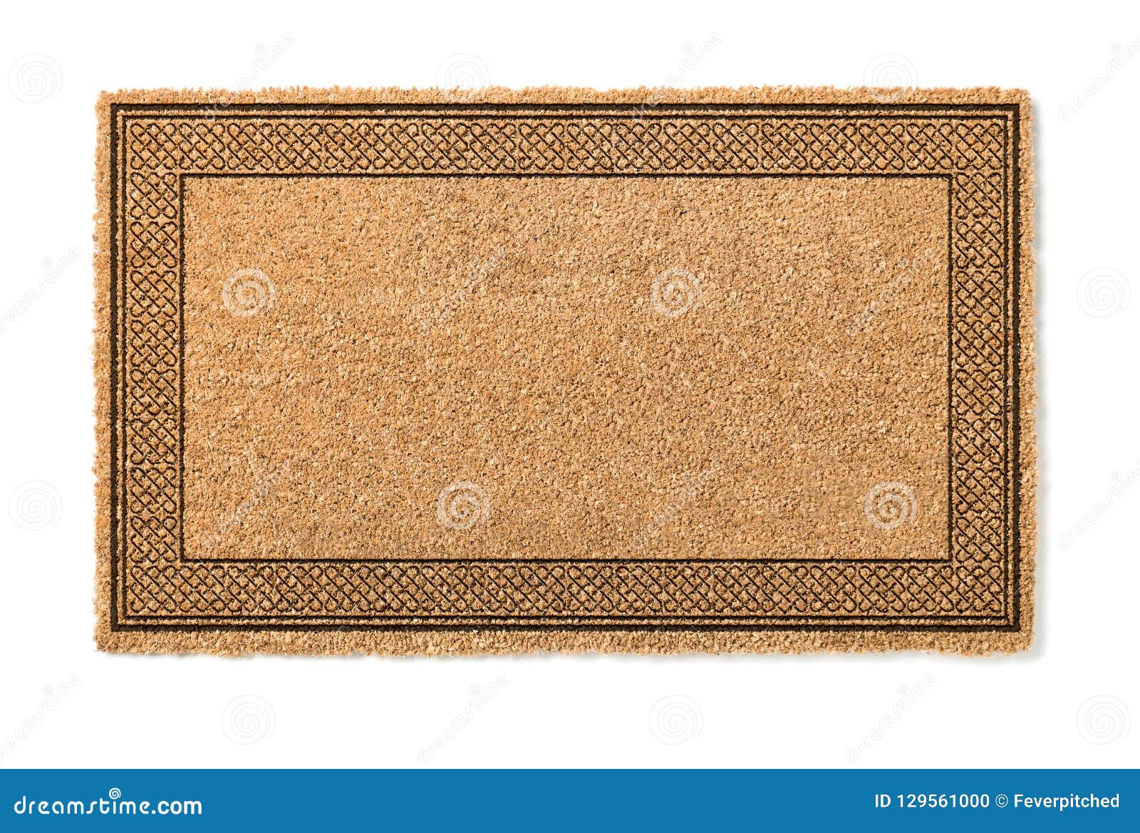 Blank Mat Isolated on White Background Stock Photo Image of