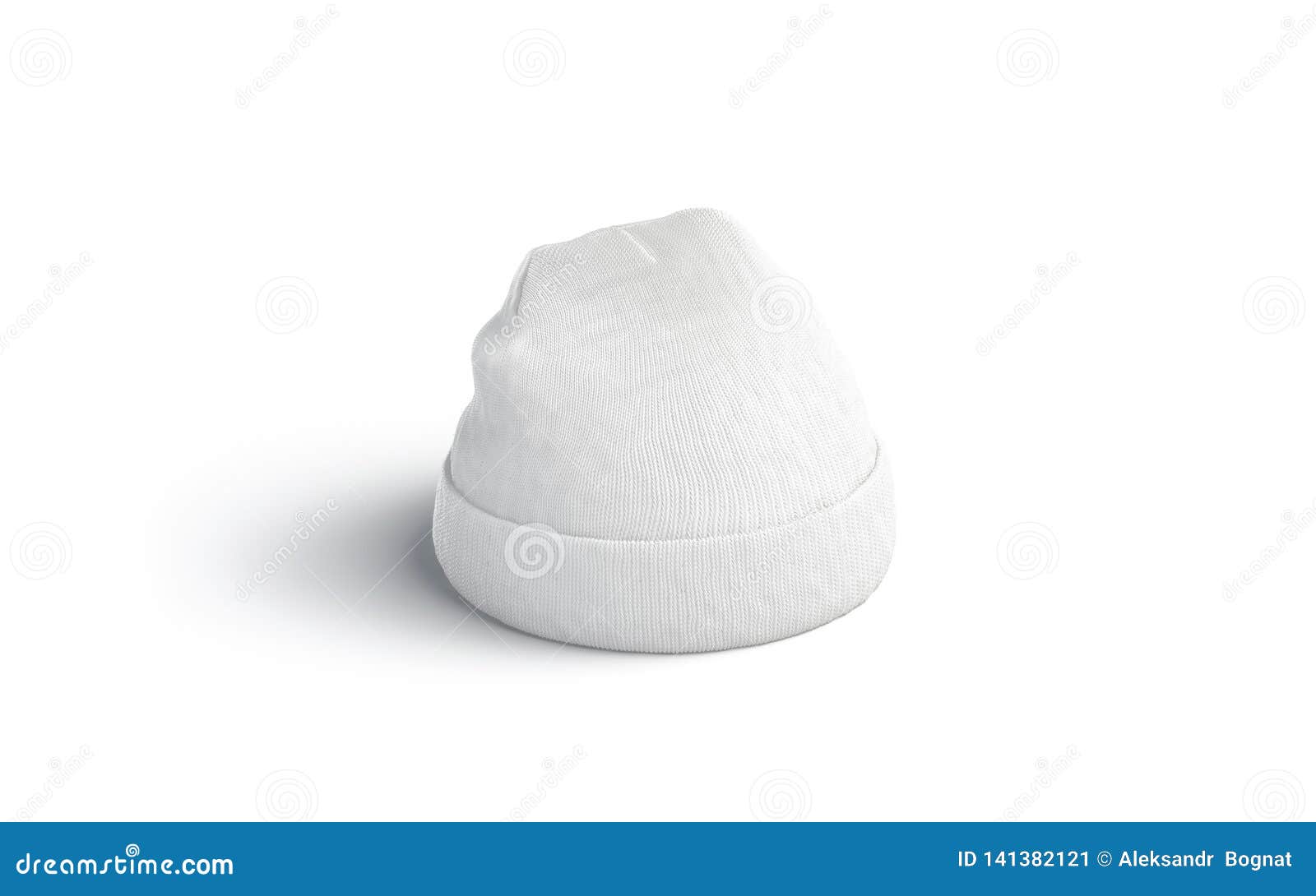 Download Blank White Beanie Mock Up, Isolated, Side View Stock ...