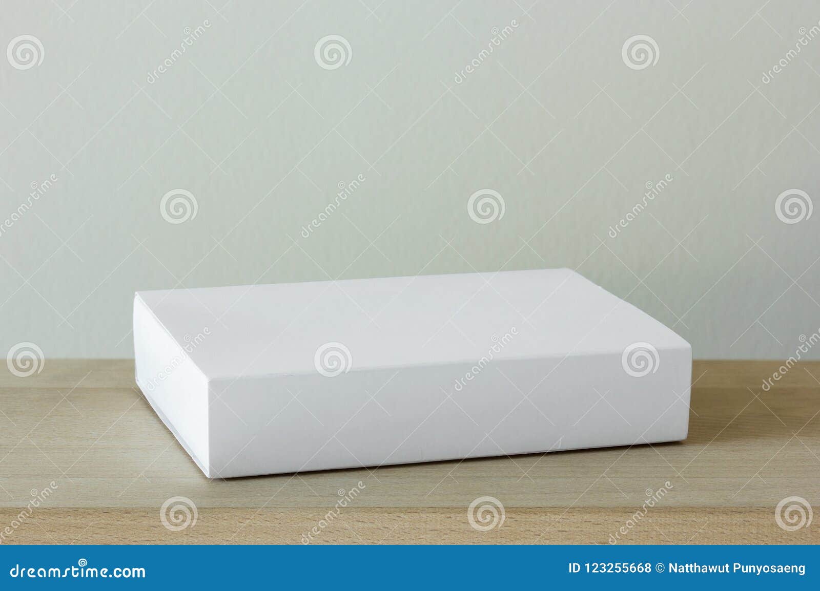 Download Blank White Cardboard Package Box Mockup Stock Photo ...