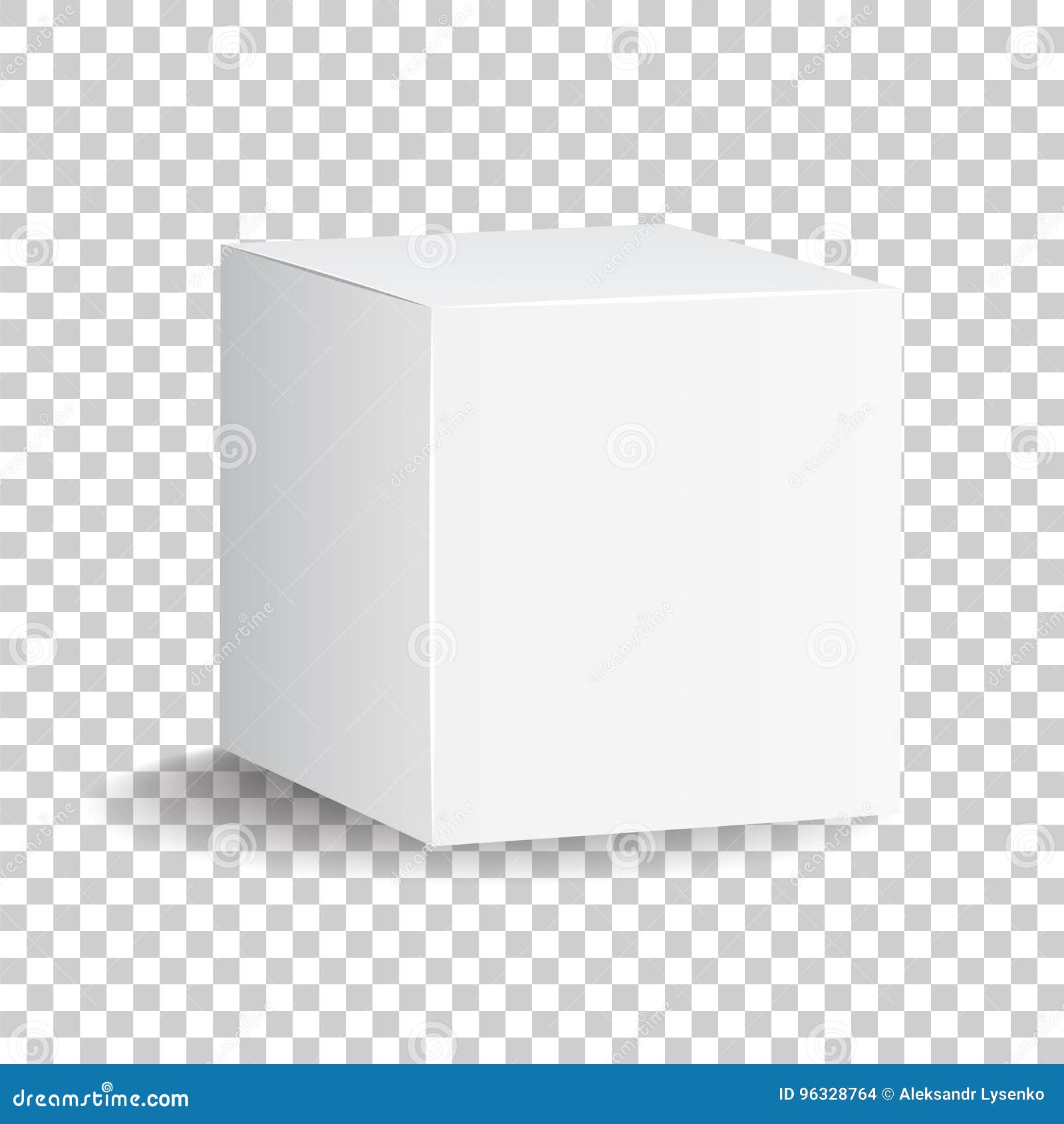 Download Blank White Carton 3d Box Icon. Box Package Mockup Vector ...